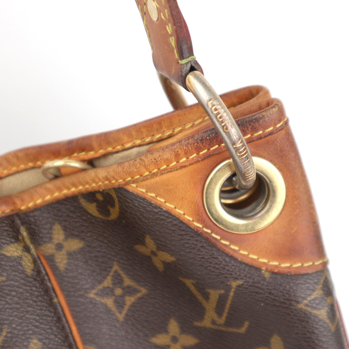 C2389 Louis Vuitton Shoulder Bag Monogram Galliera | Pre-Owned Very Good Brown Coated canvas/Monogram