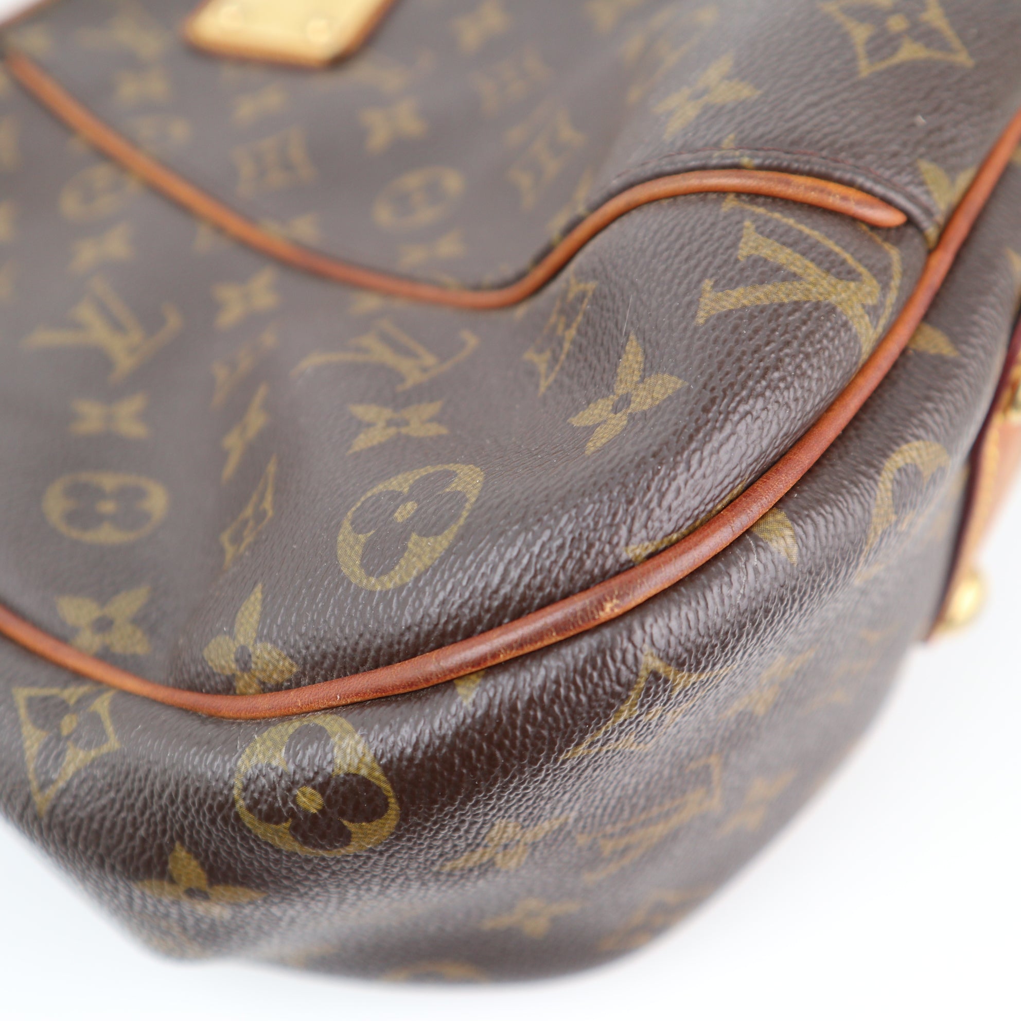 C2389 Louis Vuitton Shoulder Bag Monogram Galliera | Pre-Owned Very Good Brown Coated canvas/Monogram