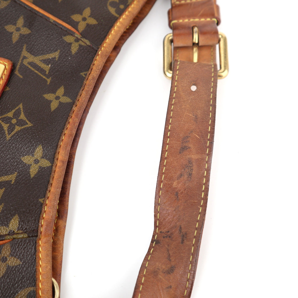 C2389 Louis Vuitton Shoulder Bag Monogram Galliera | Pre-Owned Very Good Brown Coated canvas/Monogram