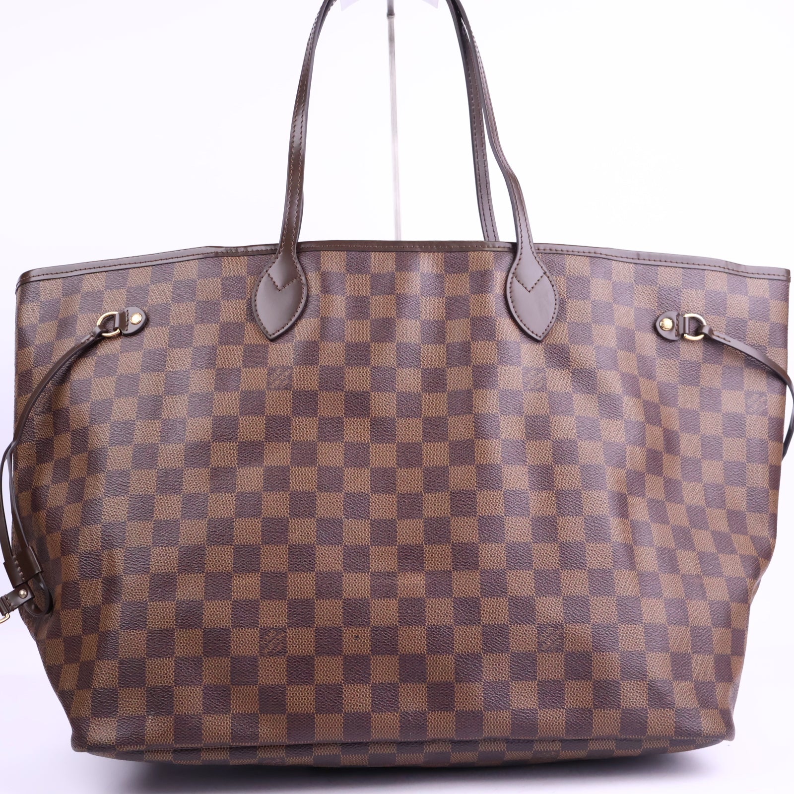 Louis Vuitton Damier Neverfull MM Tote Bag Tote Bag J2064 | Pre-Owned Like New Brown Damier Canvas