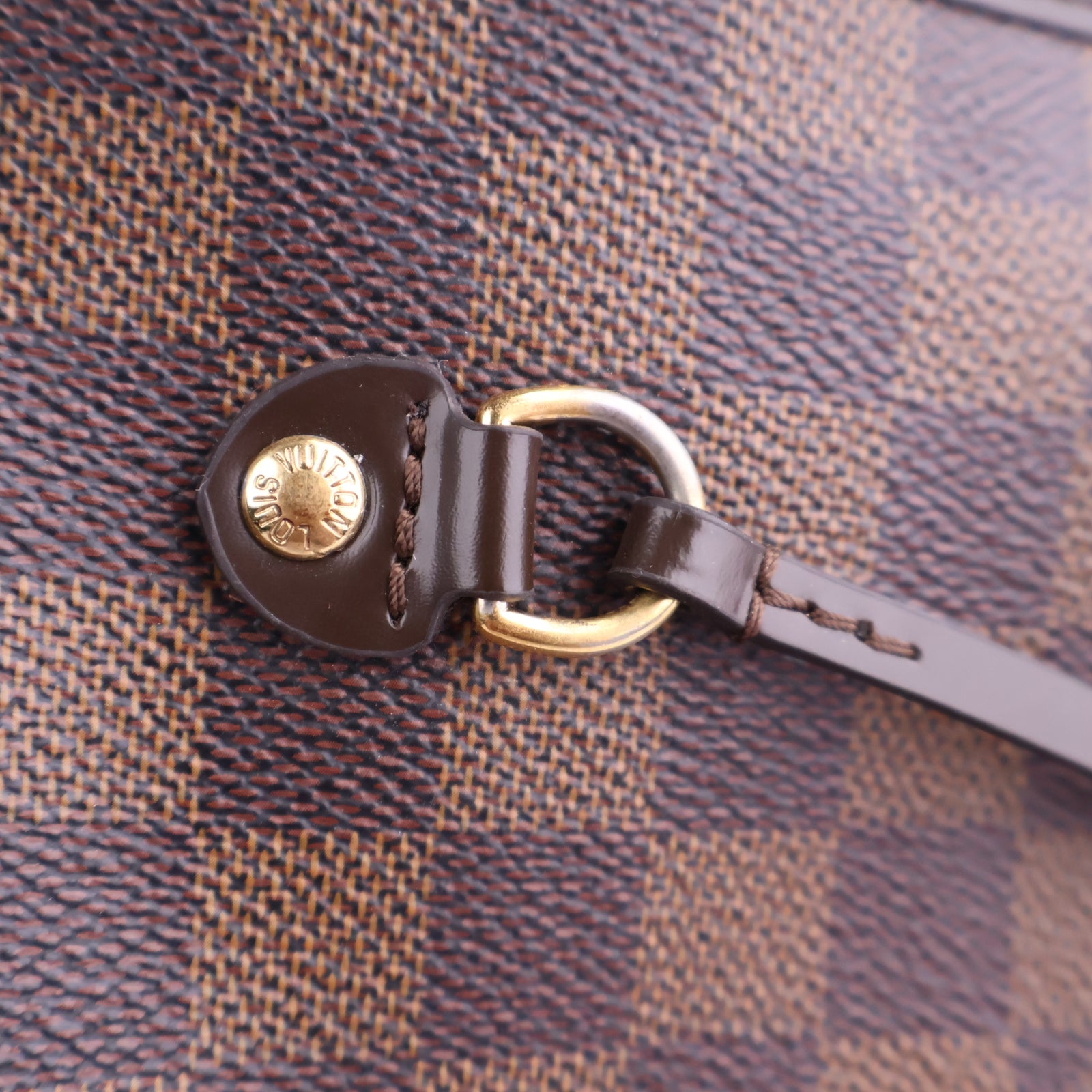 Louis Vuitton Damier Neverfull MM Tote Bag Tote Bag J2064R | Pre-Owned Like New Brown Damier Canvas