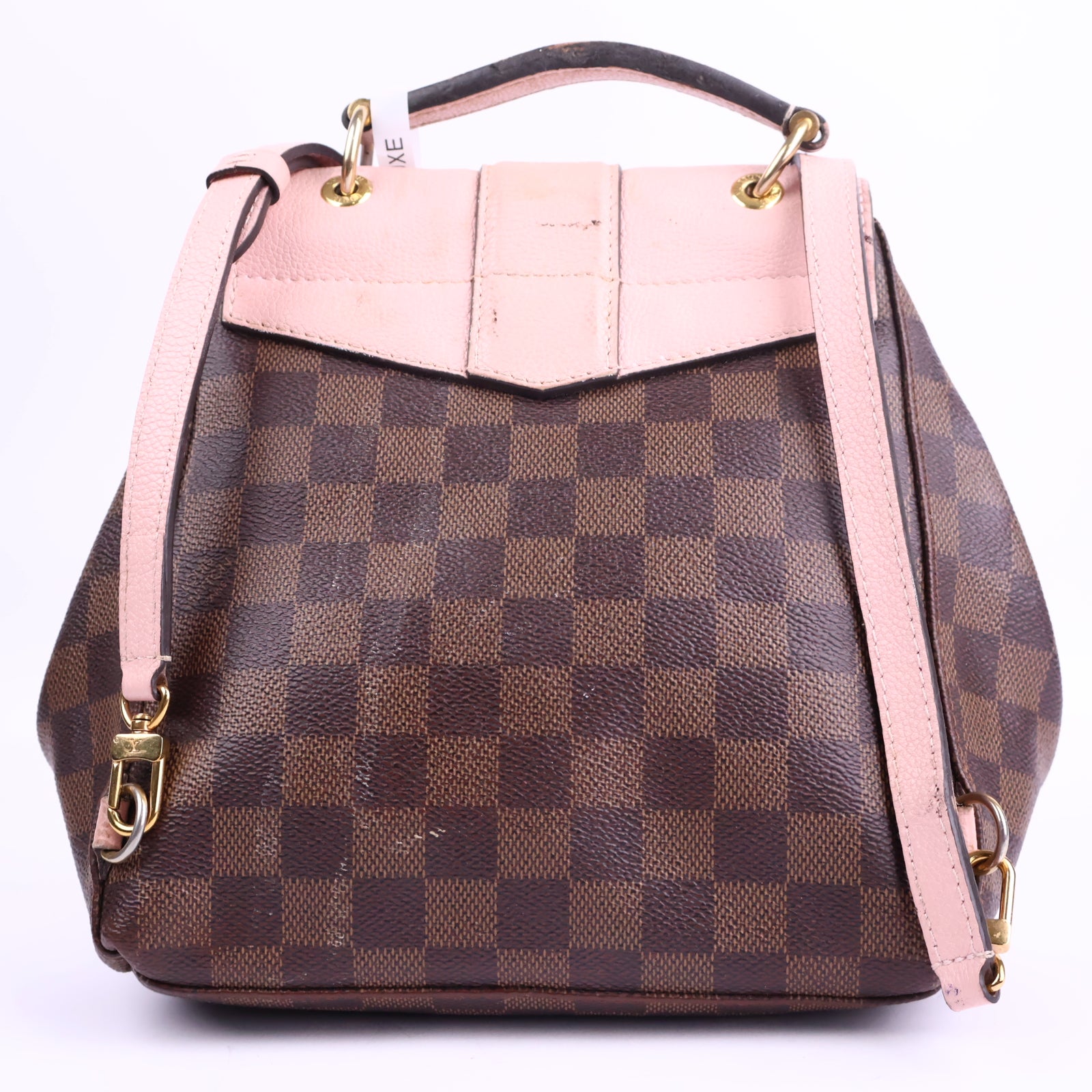 Louis Vuitton Clapton Damier Ebene backpack Shoulder Bag J3240 | Pre-Owned Very Good Brown Damier Ebene Canvas