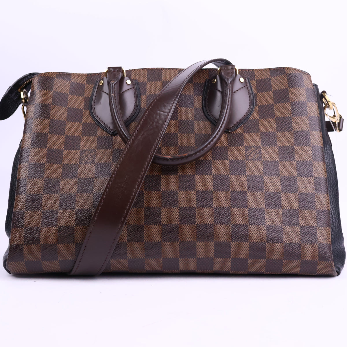 Louis Vuitton Damier Ebene Canvas Shoulder Bag J3325 | Pre-Owned Like New Brown Damier Ebene Canvas