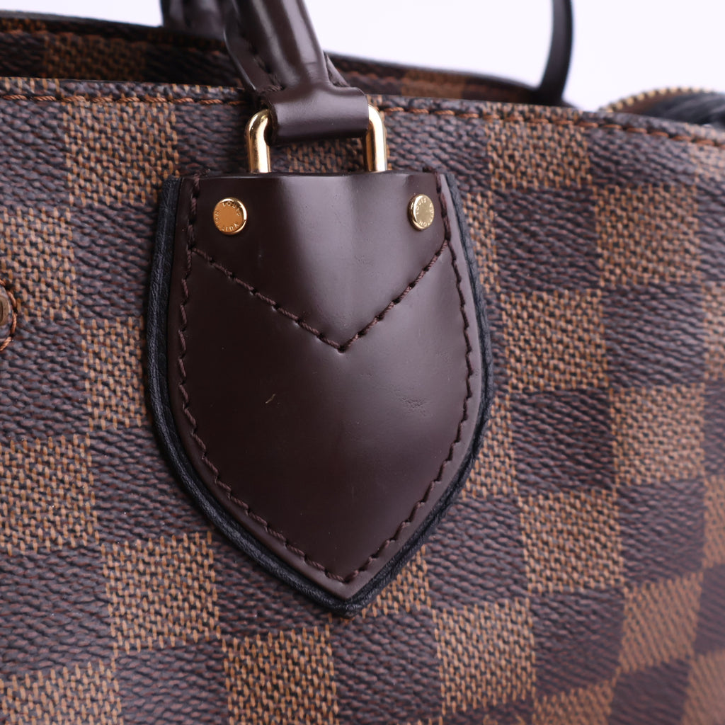 Louis Vuitton Damier Ebene Canvas Shoulder Bag J3325 | Pre-Owned Like New Brown Damier Ebene Canvas