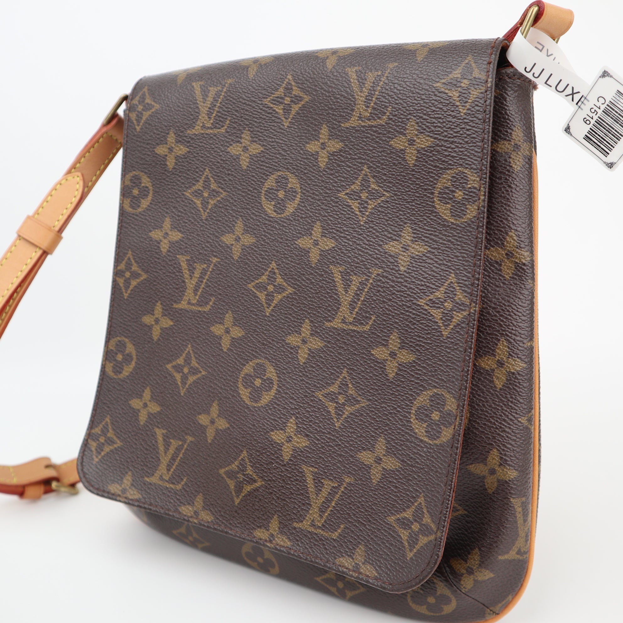 Louis Vuitton Musette Salsa Shoulder Bag C1519R | Pre-Owned Excellent Brown Monogram Canvas