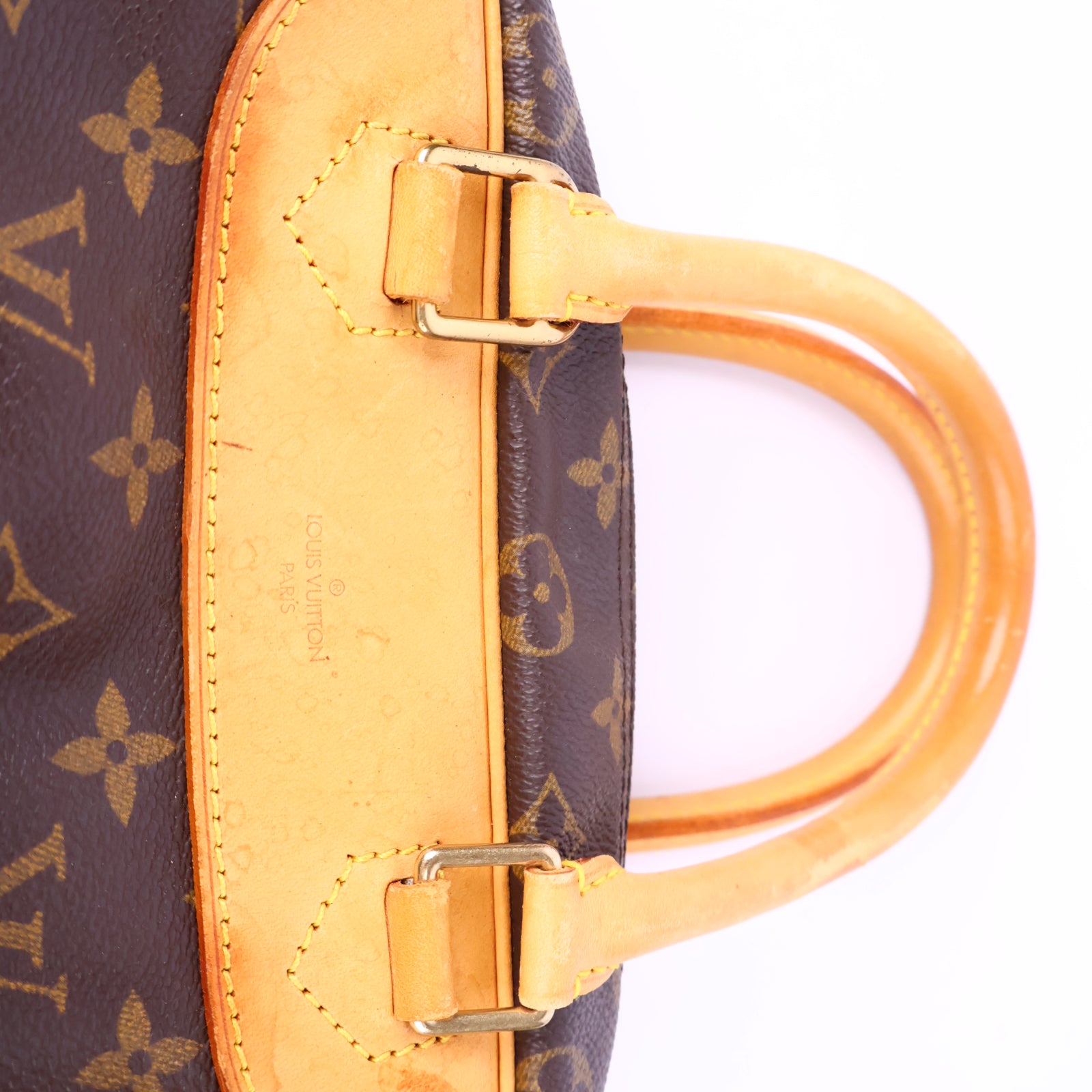 Louis Vuitton Monogram Deauville tote bag Tote Bag J2155R | Pre-Owned Good Brown Monogram Canvas