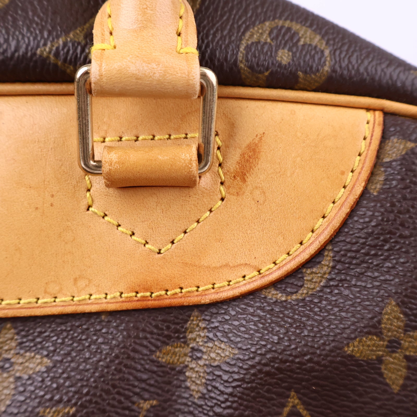 Louis Vuitton Monogram Deauville tote bag Tote Bag J2155R | Pre-Owned Good Brown Monogram Canvas