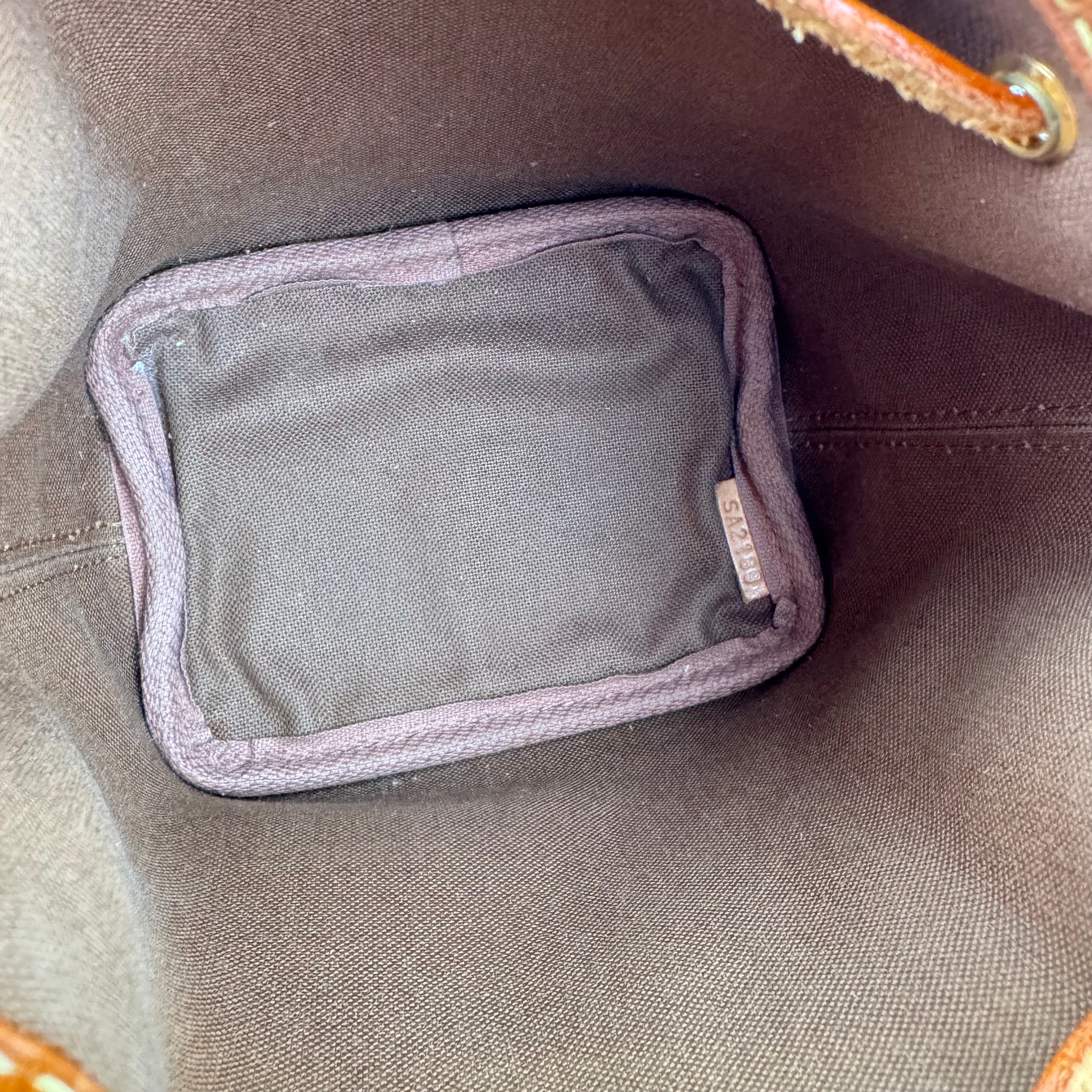 J1738 LOUIS VUITTON Monogram Nano Noe- Pre Owned