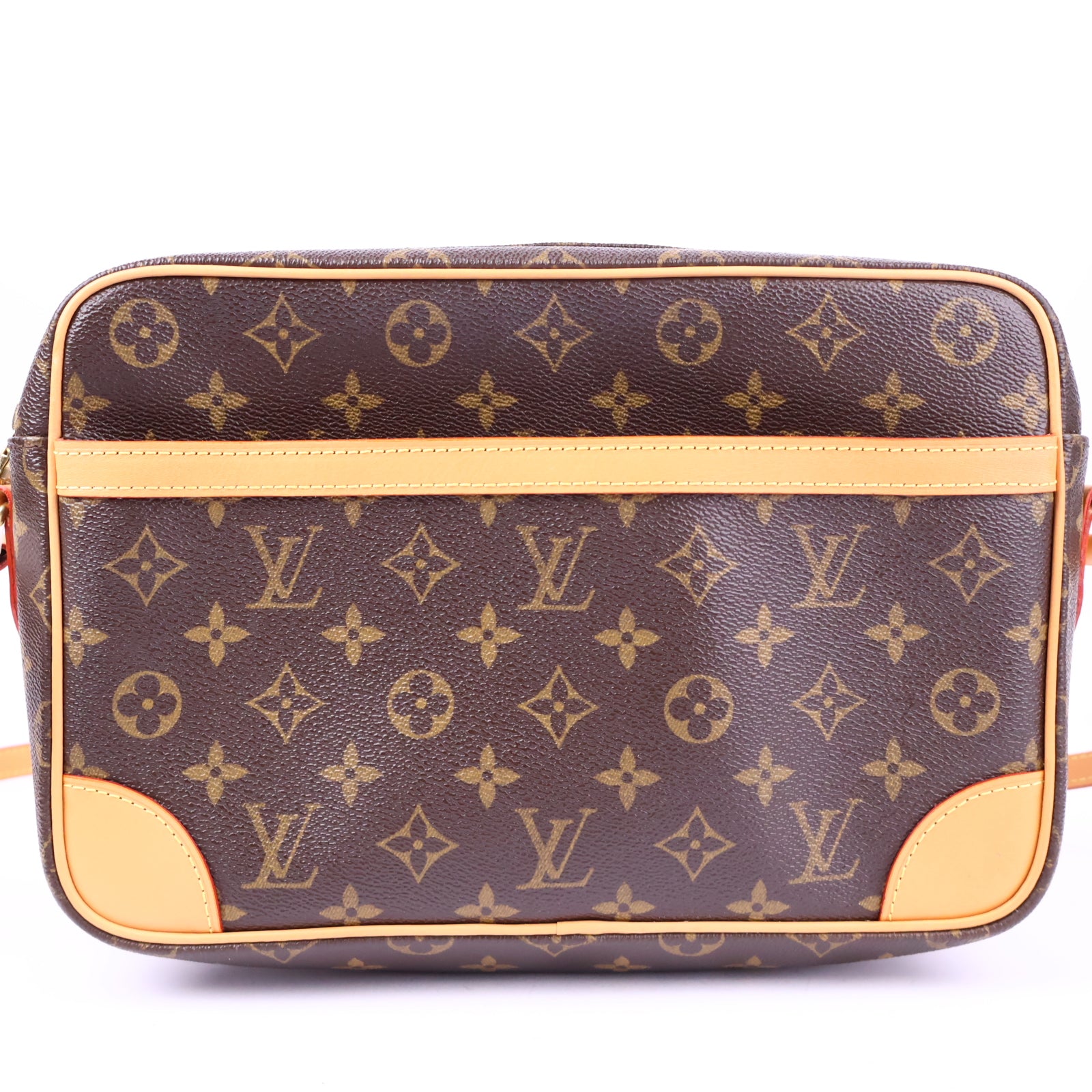 Louis Vuitton Monogram Trocadero 30 Crossbody Bag J3030R | Pre-Owned Very Good Brown Monogram Canvas