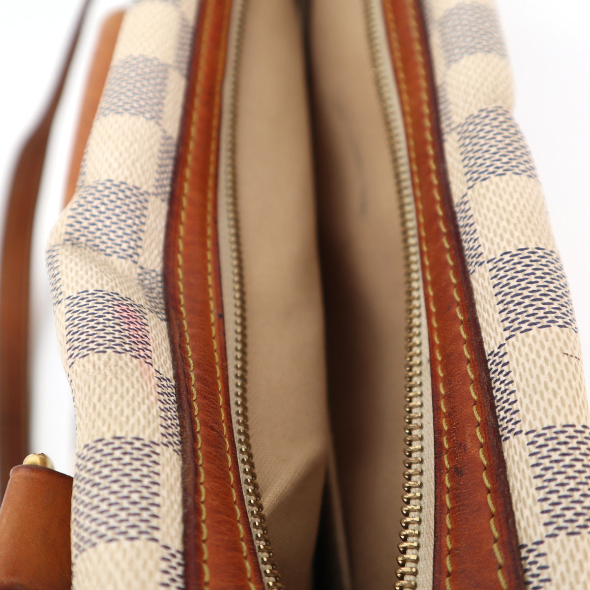 C2399 Louis Vuitton Shoulder Bag Damier Azur Stresa GM | Pre-Owned Very Good White / Blue Coated canvas/Damier Azur