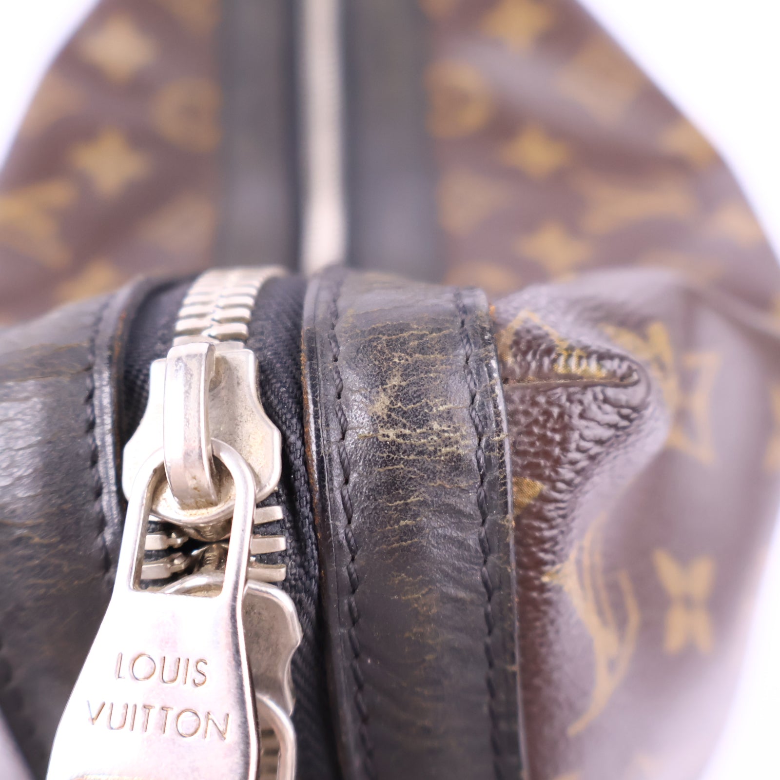 Louis Vuitton Monogram Macassar Torres Messenger Bag J3028 | Pre-Owned Good Brown Monogram Canvas