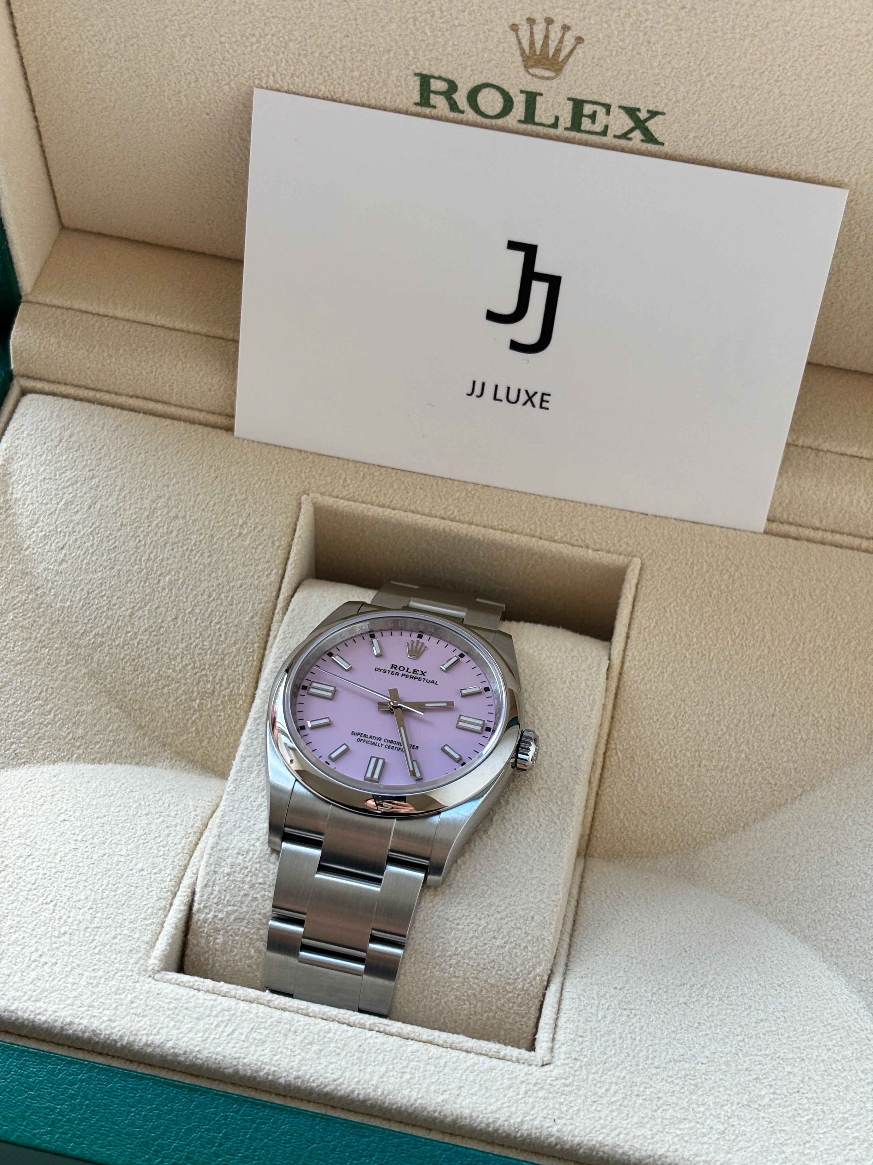 Rolex Oyster Perpetual Candy Pink 36mm 126000
