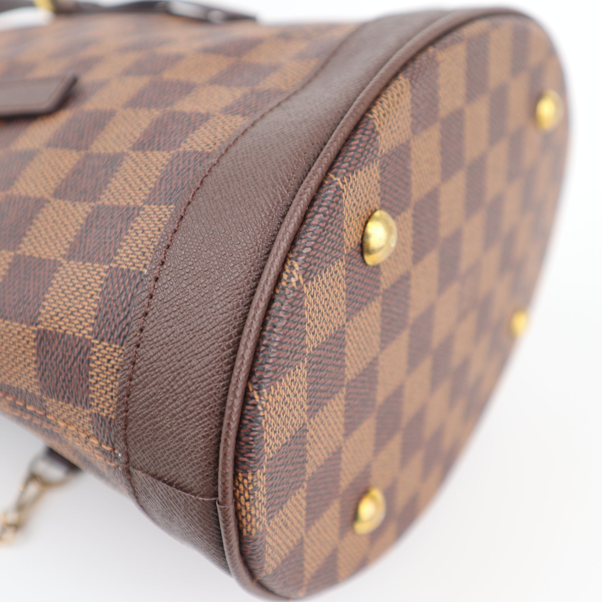 C2402R Louis Vuitton Bucket Bag Damier Ebene Marais Bucket | Pre-Owned Excellent Brown Coated canvas/Damier Ebene