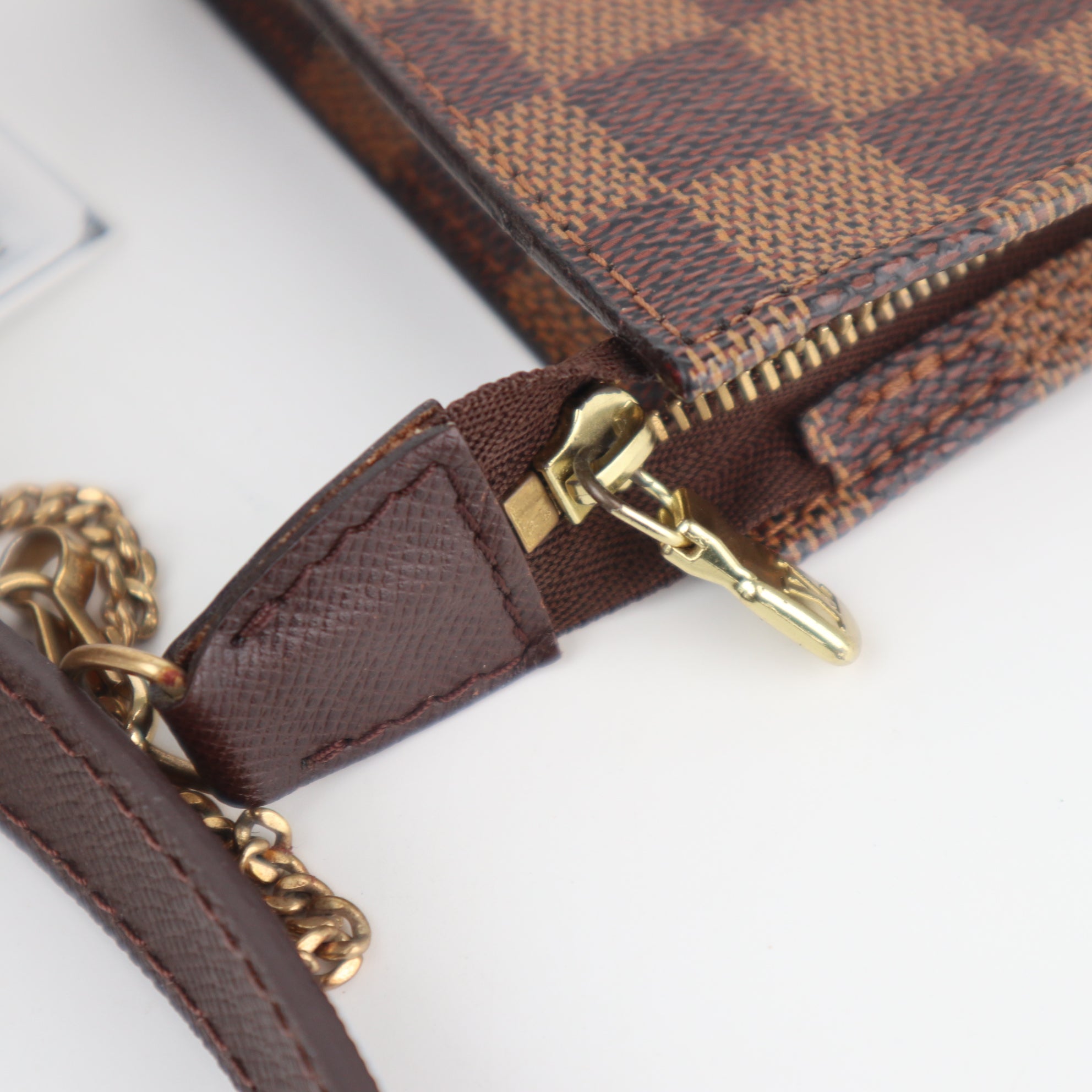 C2402R Louis Vuitton Bucket Bag Damier Ebene Marais Bucket | Pre-Owned Excellent Brown Coated canvas/Damier Ebene