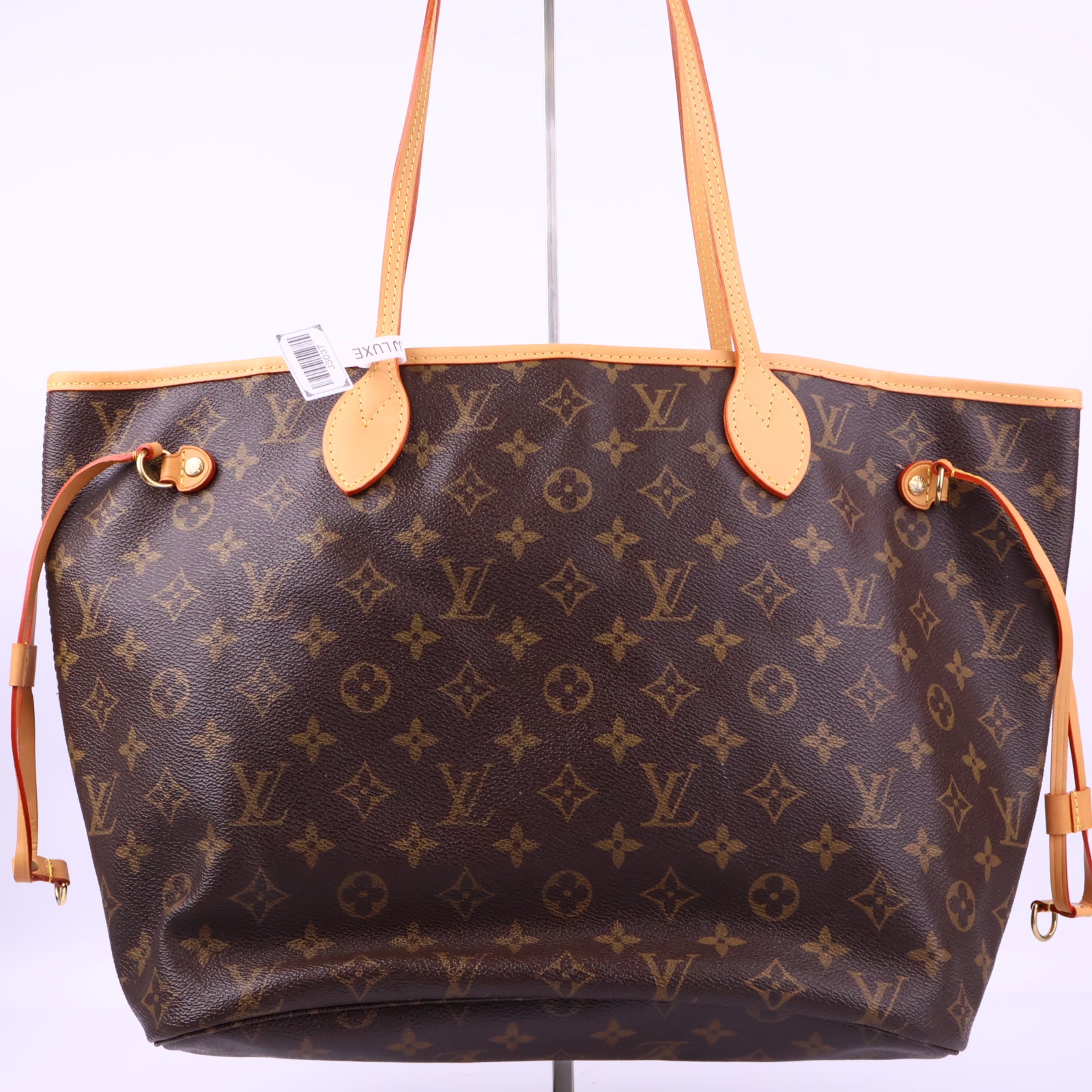 Louis Vuitton Neverfull Monogram Canvas MM Tote Bag J3037R | Pre-Owned Excellent Brown Monogram Canvas