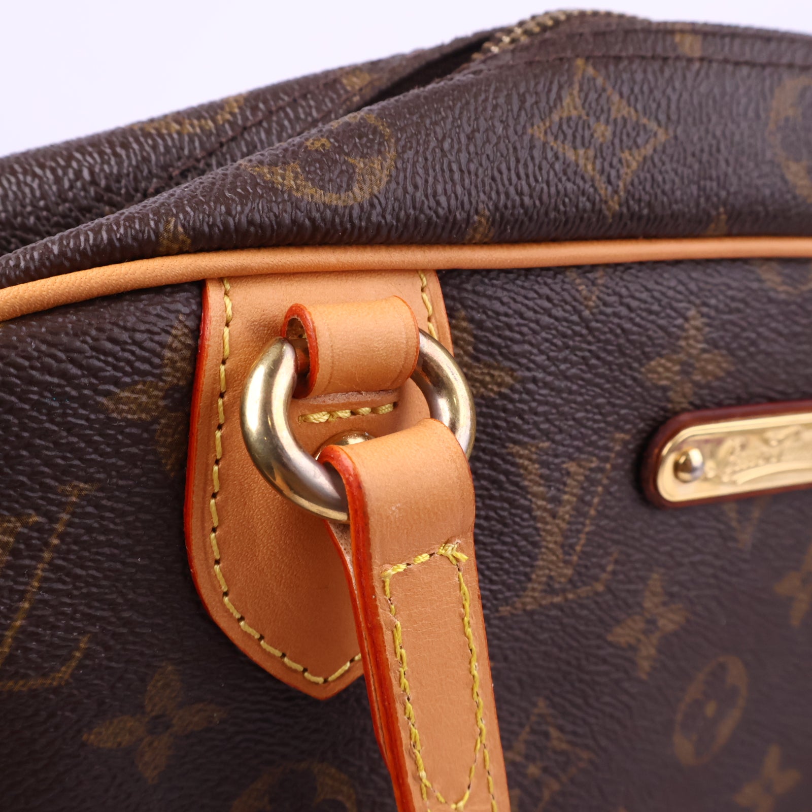 Louis Vuitton Monogram Canvas Montorgueil GM Bag Top Handle Bag J3038R | Pre-Owned Excellent Brown Monogram Canvas