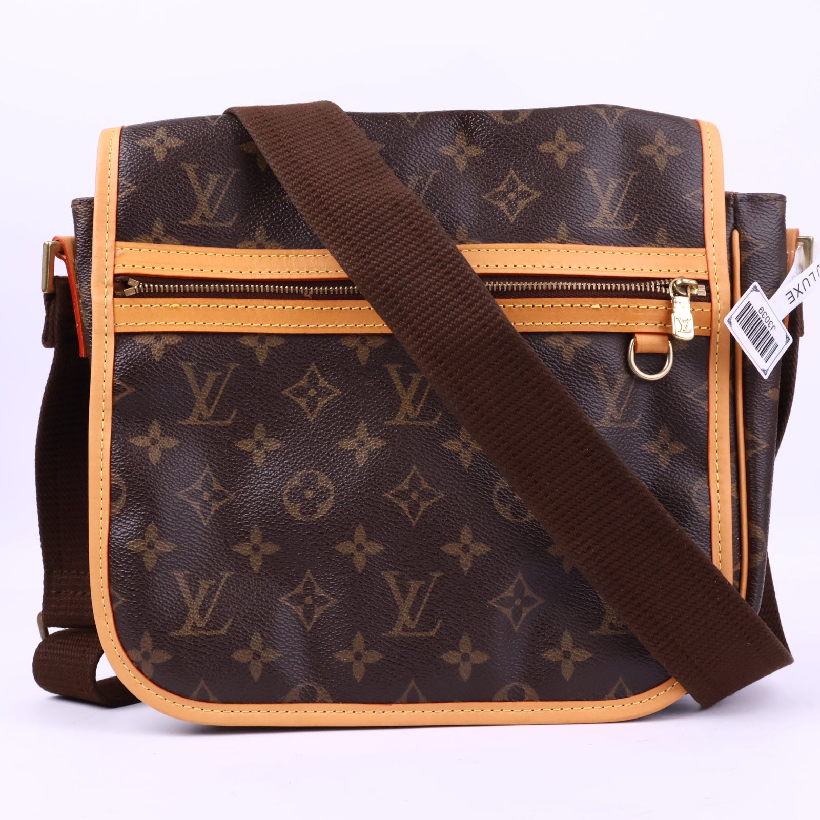 Louis Vuitton Monogram Bosphore PM Messenger Bag J3039R | Pre-Owned Excellent Brown Monogram Canvas