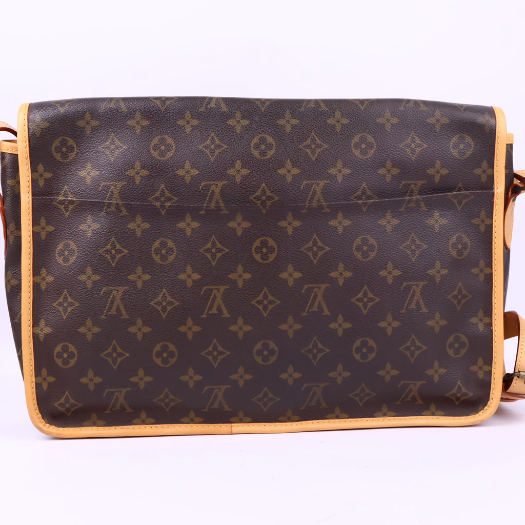 Louis Vuitton Monogram Gibecière GM Shoulder Bag J3041R# | Pre-Owned Excellent Brown Monogram Canvas