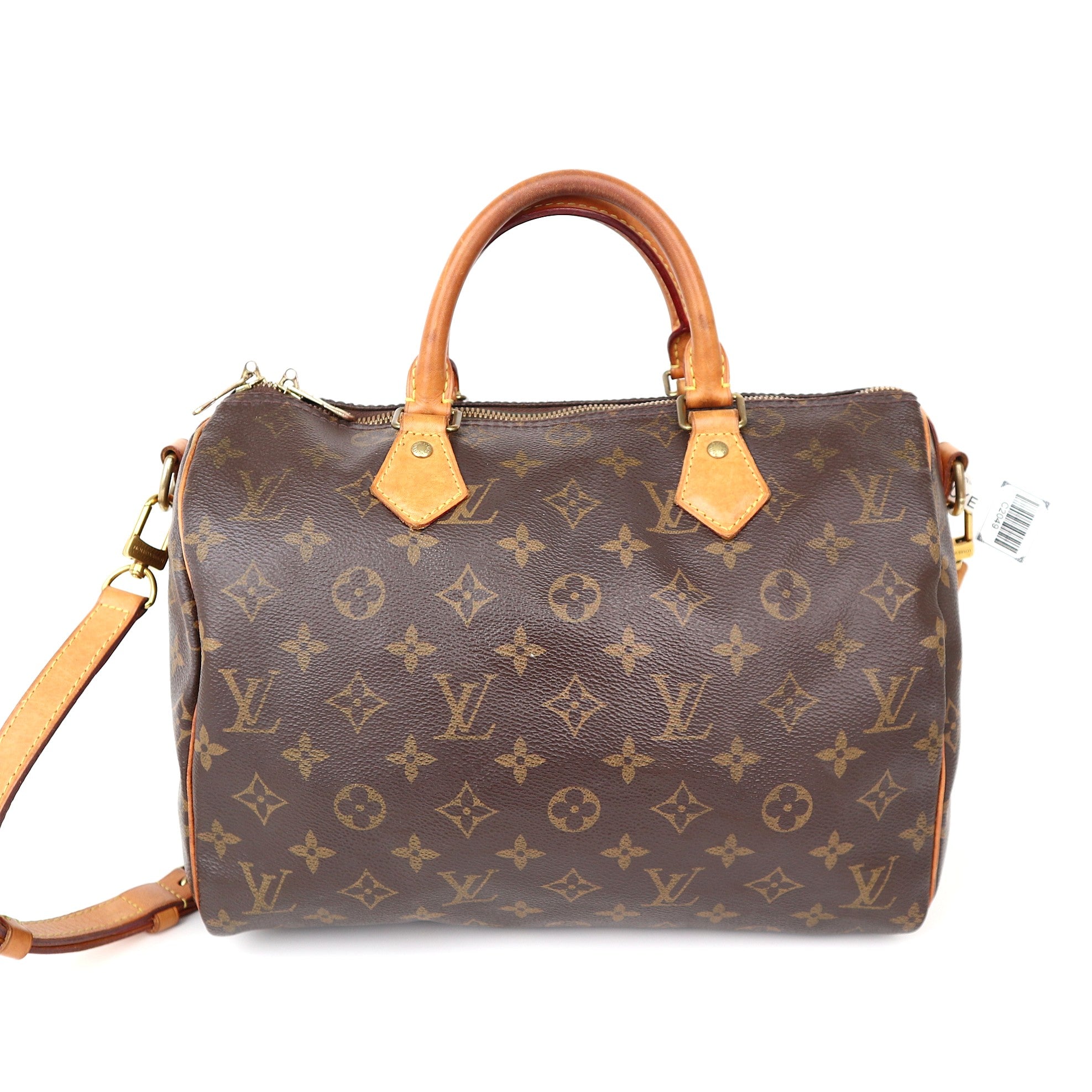C2049 LouisVuitton Monogram Speedy Bandoulière 30-Pre Owned