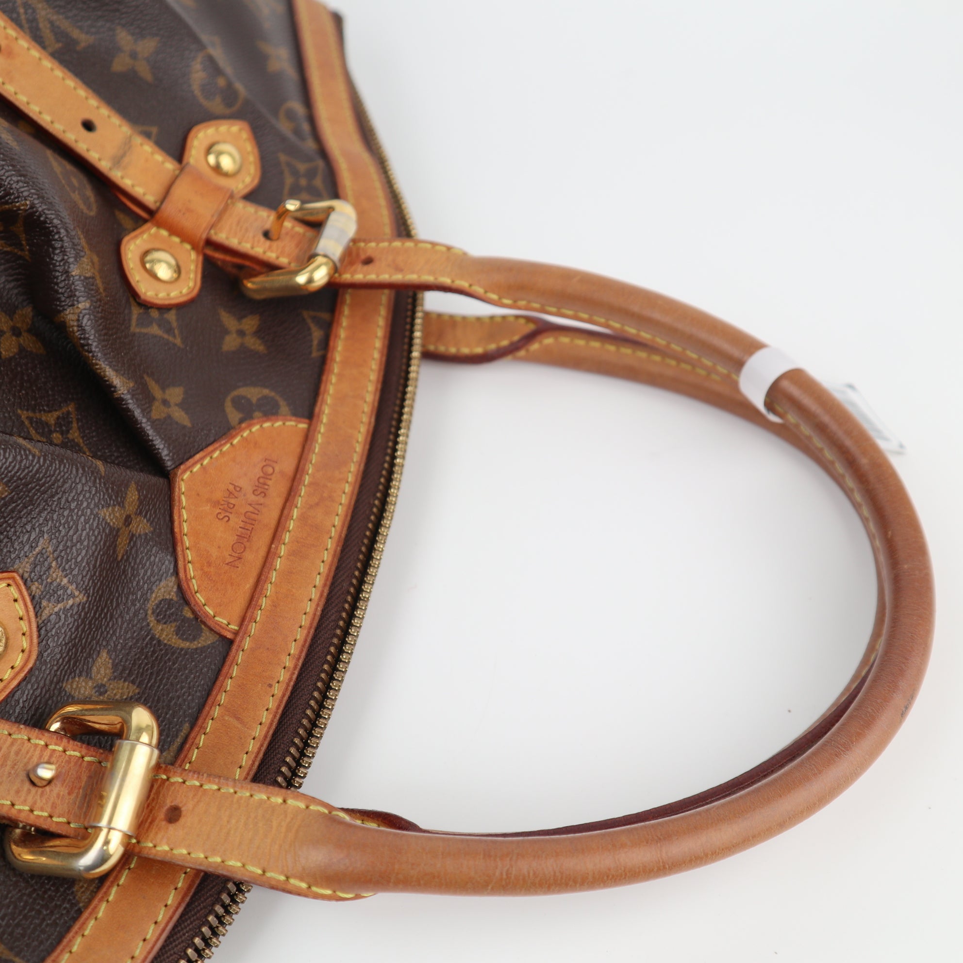 C2412 Louis Vuitton Shoulder Bag Monogram Tivoli GM | Pre-Owned Very Good Brown Monogram monogram coated canvas, vachetta leather trim