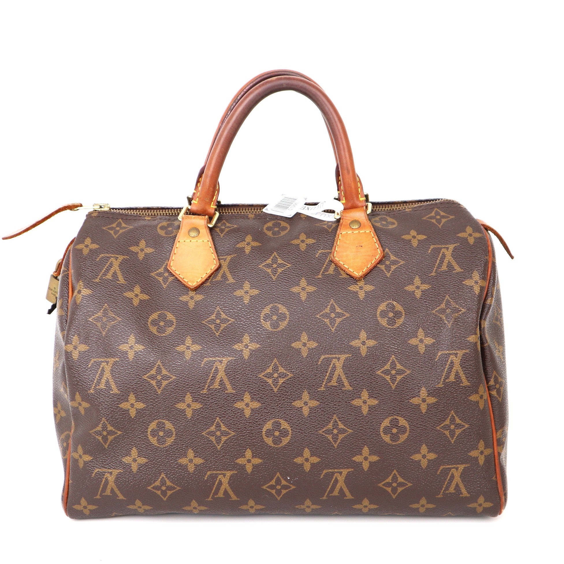 C1996 Louis Vuitton Monogram Speedy 30 Bag-Pre Owned