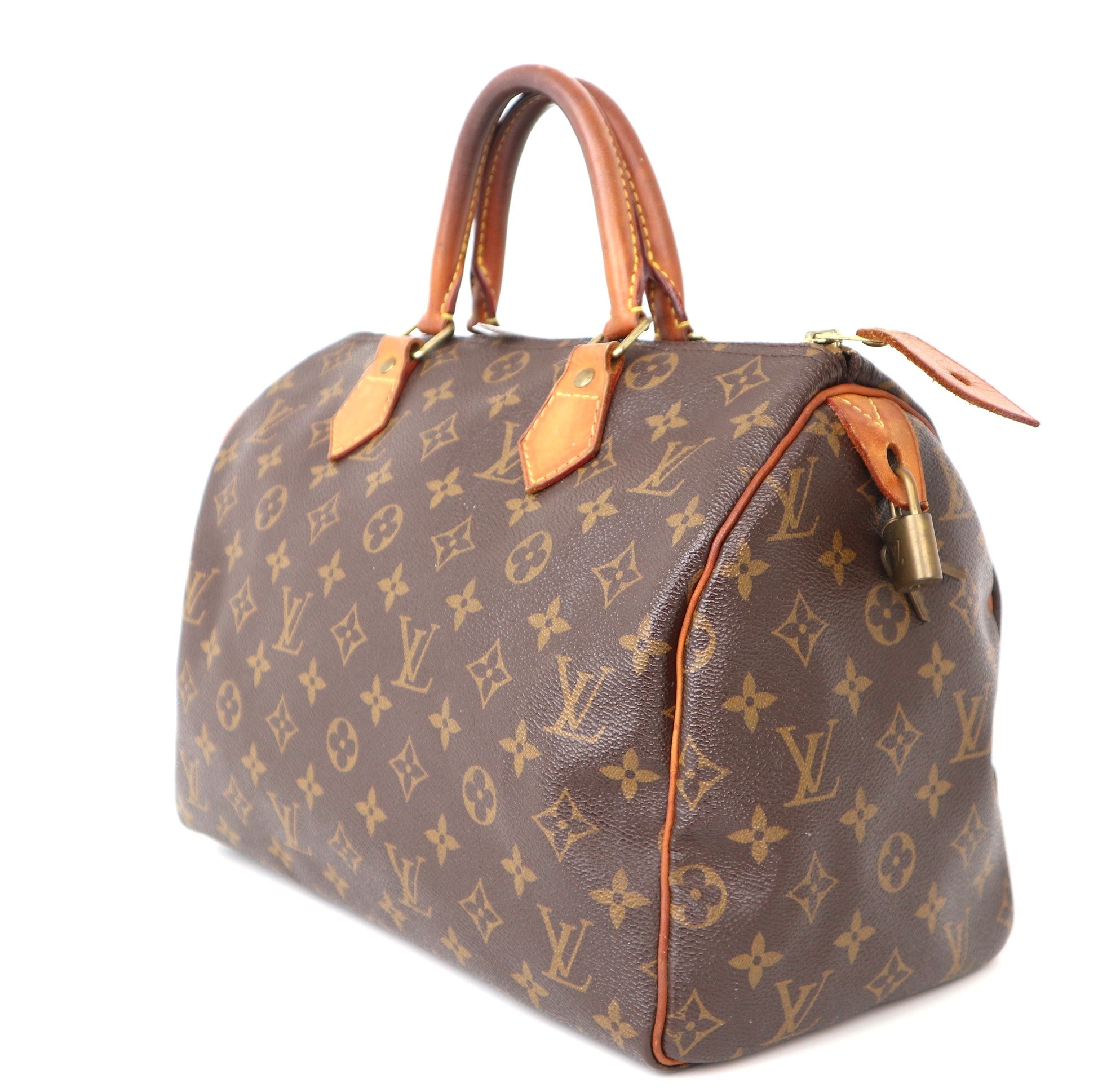 C1996 Louis Vuitton Monogram Speedy 30 Bag-Pre Owned