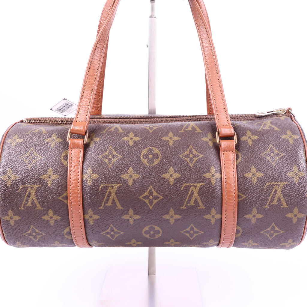 Louis Vuitton Monogram Papillon 30 Shoulder Bag J3025# | Pre-Owned Like New Brown Monogram Canvas
