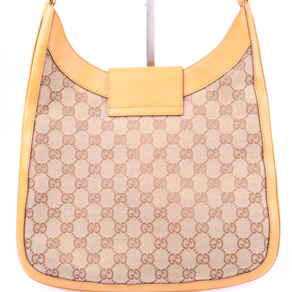 Gucci GG canvas Horsebit Shoulder Bag J3027# | Pre-Owned Like New GG Canvas Canvas