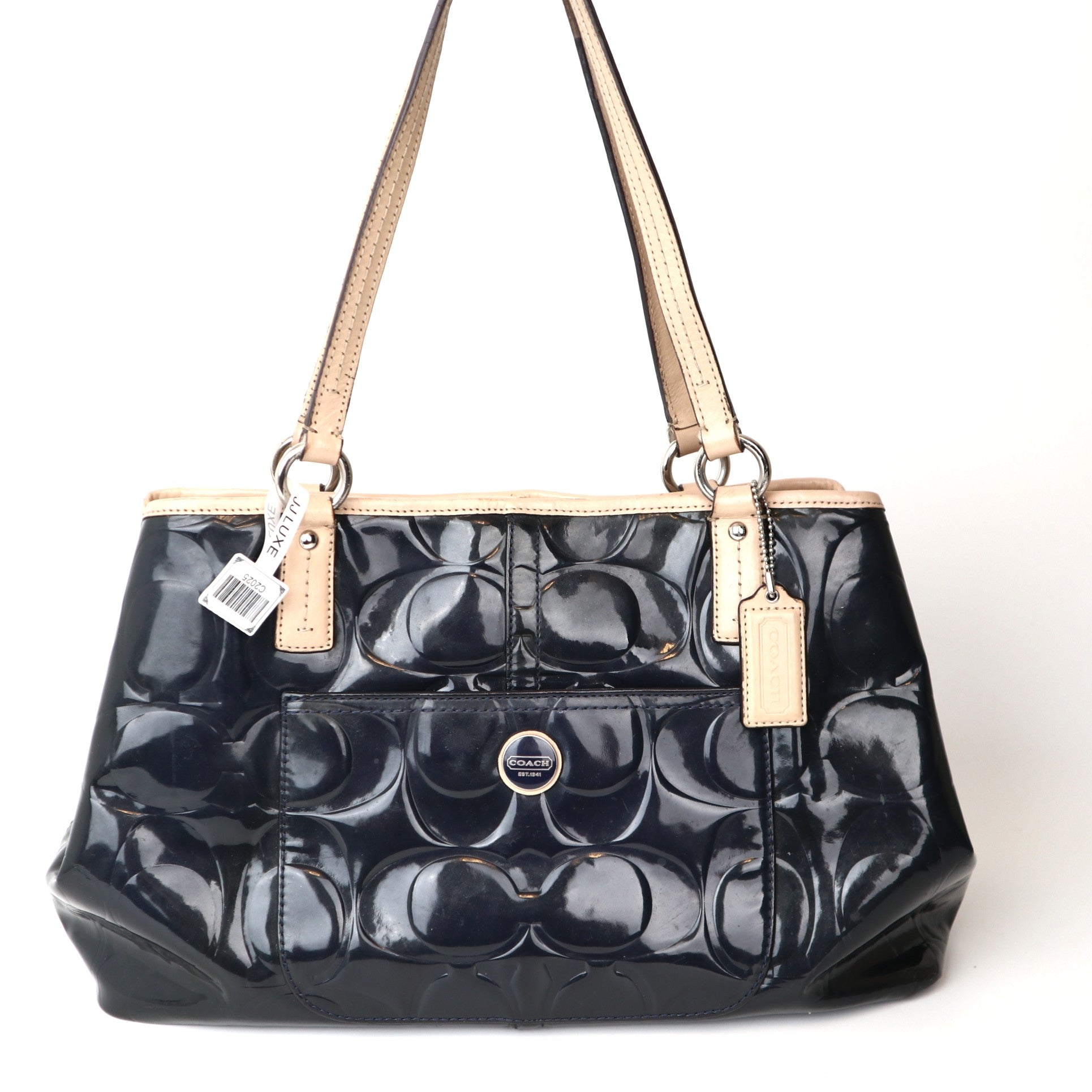 C2025 Coach Patent Leather Satchel-Pre Owned