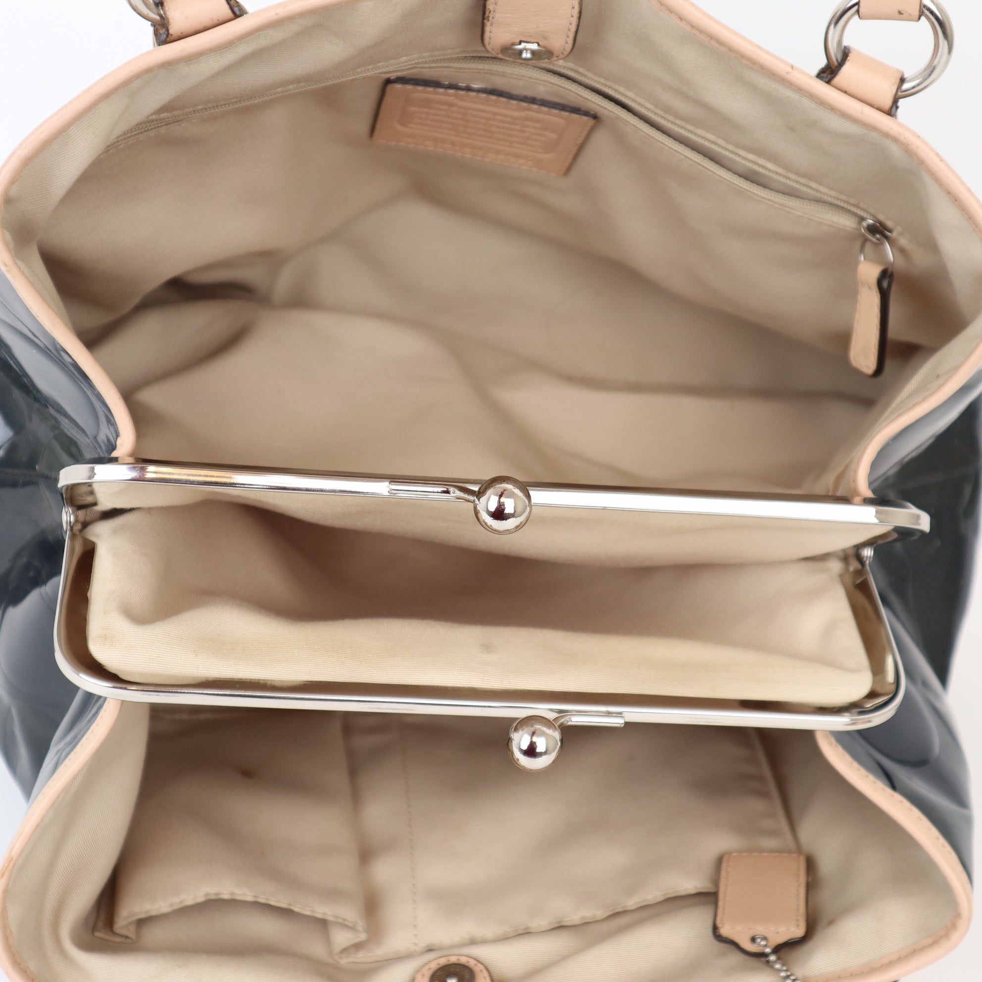 C2025 Coach Patent Leather Satchel-Pre Owned