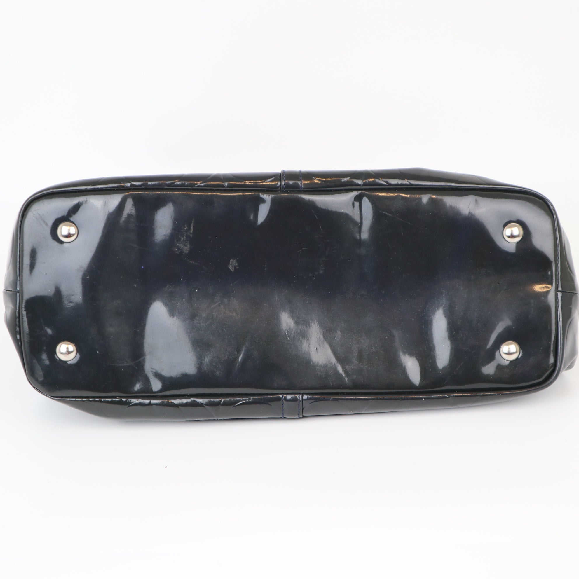 C2025 Coach Patent Leather Satchel-Pre Owned