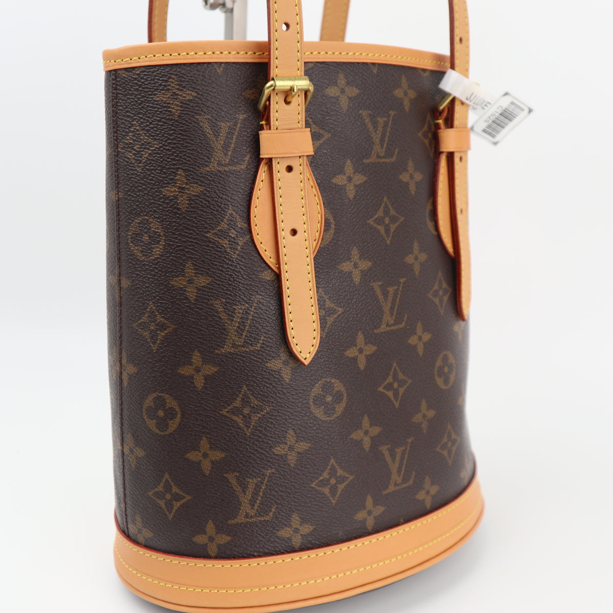 Louis Vuitton Petit Bucket 23 Bucket Bag C1525R | Pre-Owned Excellent Brown Monogram Canvas