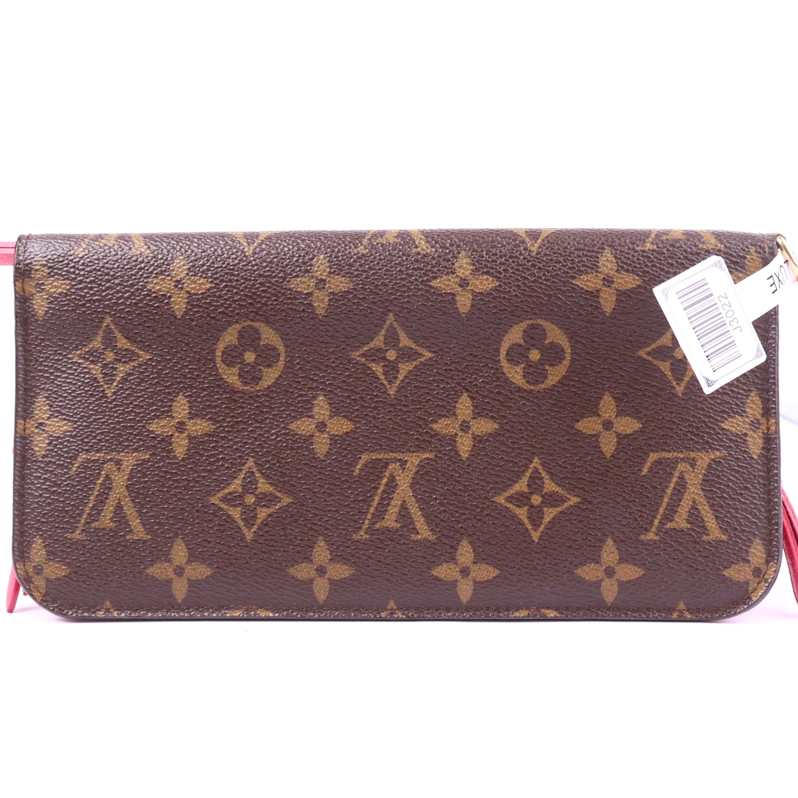 Louis Vuitton Monogram Canvas Pink Insolite Wallet J3022 | Pre-Owned Like New Brown / Pink Monogram Canvas