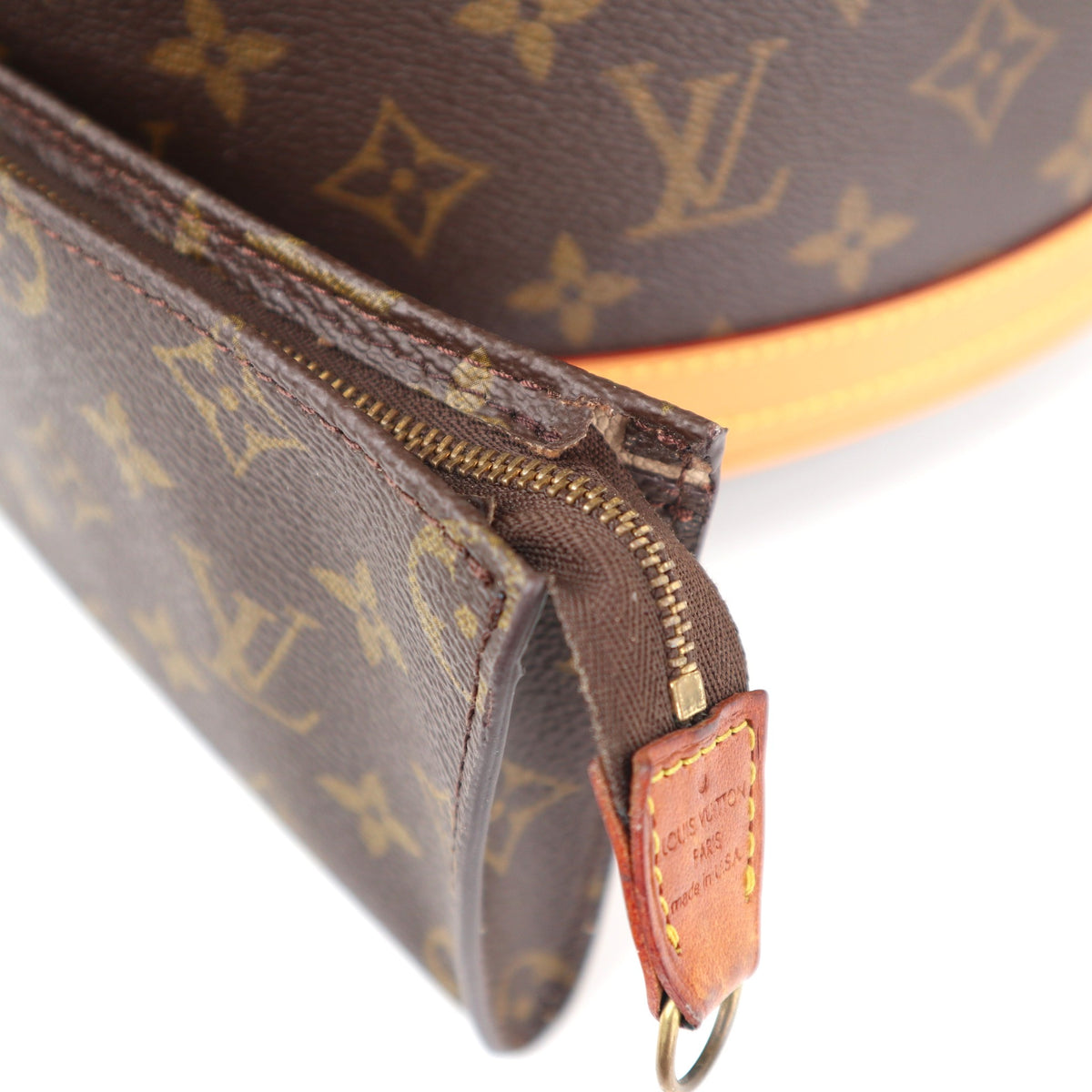 Louis Vuitton Petit Bucket 23 Bucket Bag C1525R | Pre-Owned Excellent Brown Monogram Canvas