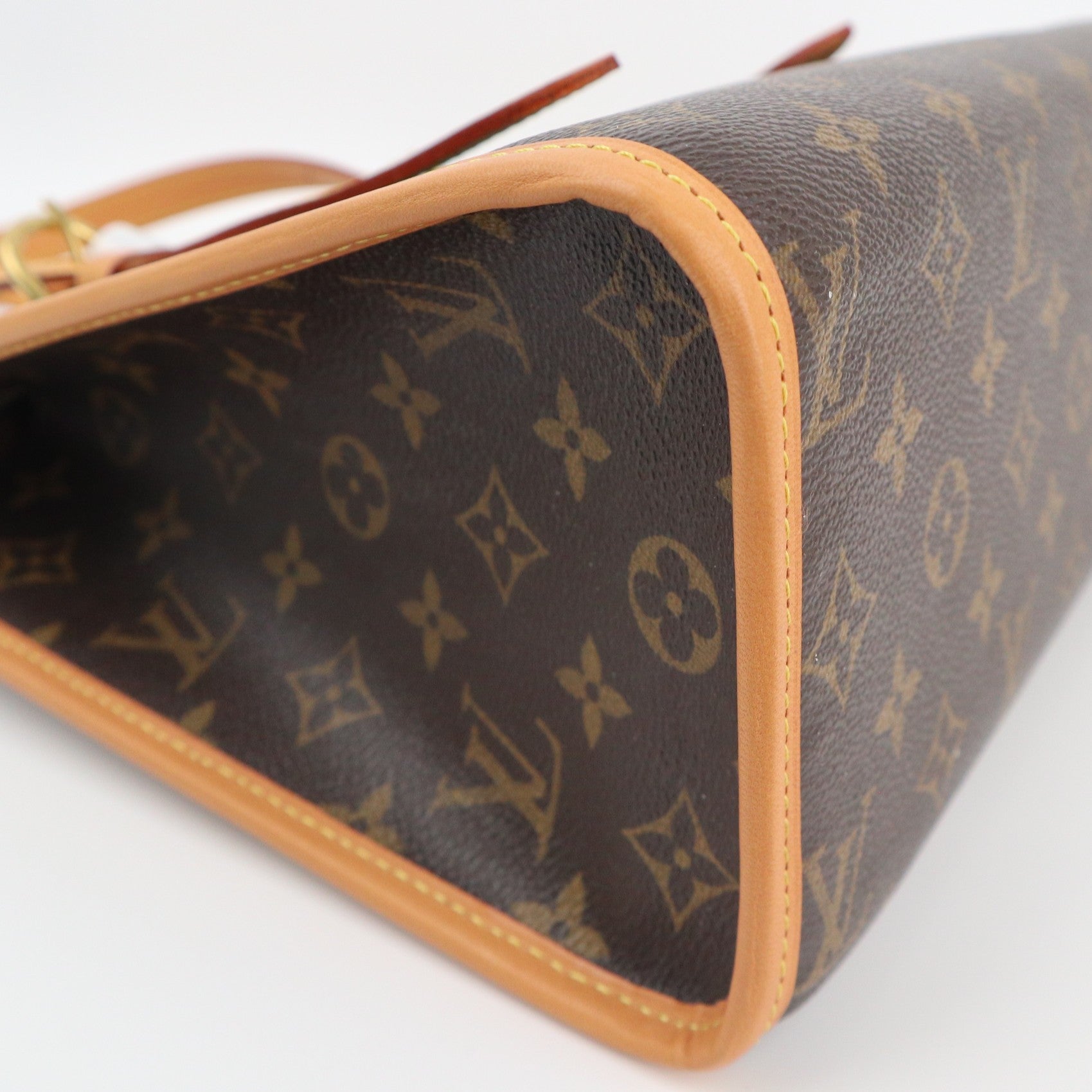 Louis Vuitton Popincourt Haut Shoulder Bag C1527R | Pre-Owned Excellent Brown Monogram Canvas