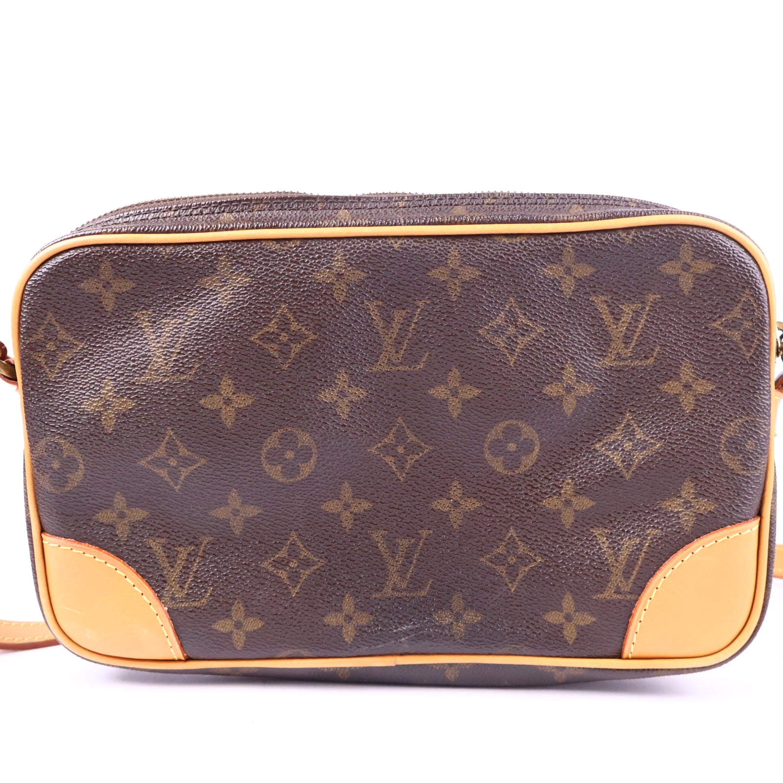 Louis Vuitton Marly Dragonne clutch bag Crossbody Bag J3182R | Pre-Owned Excellent Red