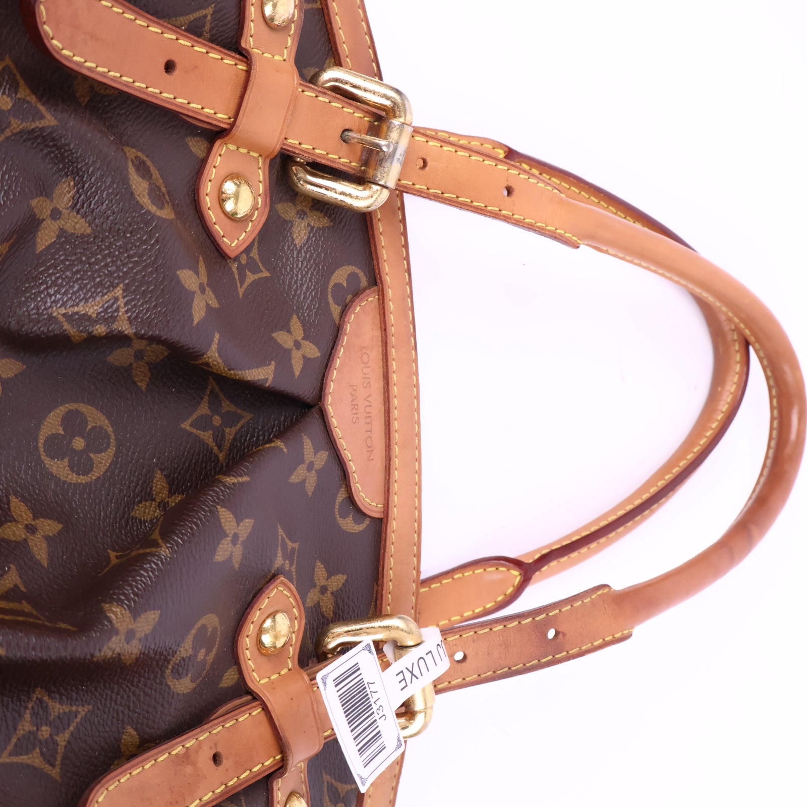 Louis Vuitton Tivoli GM Top Handle Bag J3177R | Pre-Owned Excellent Red