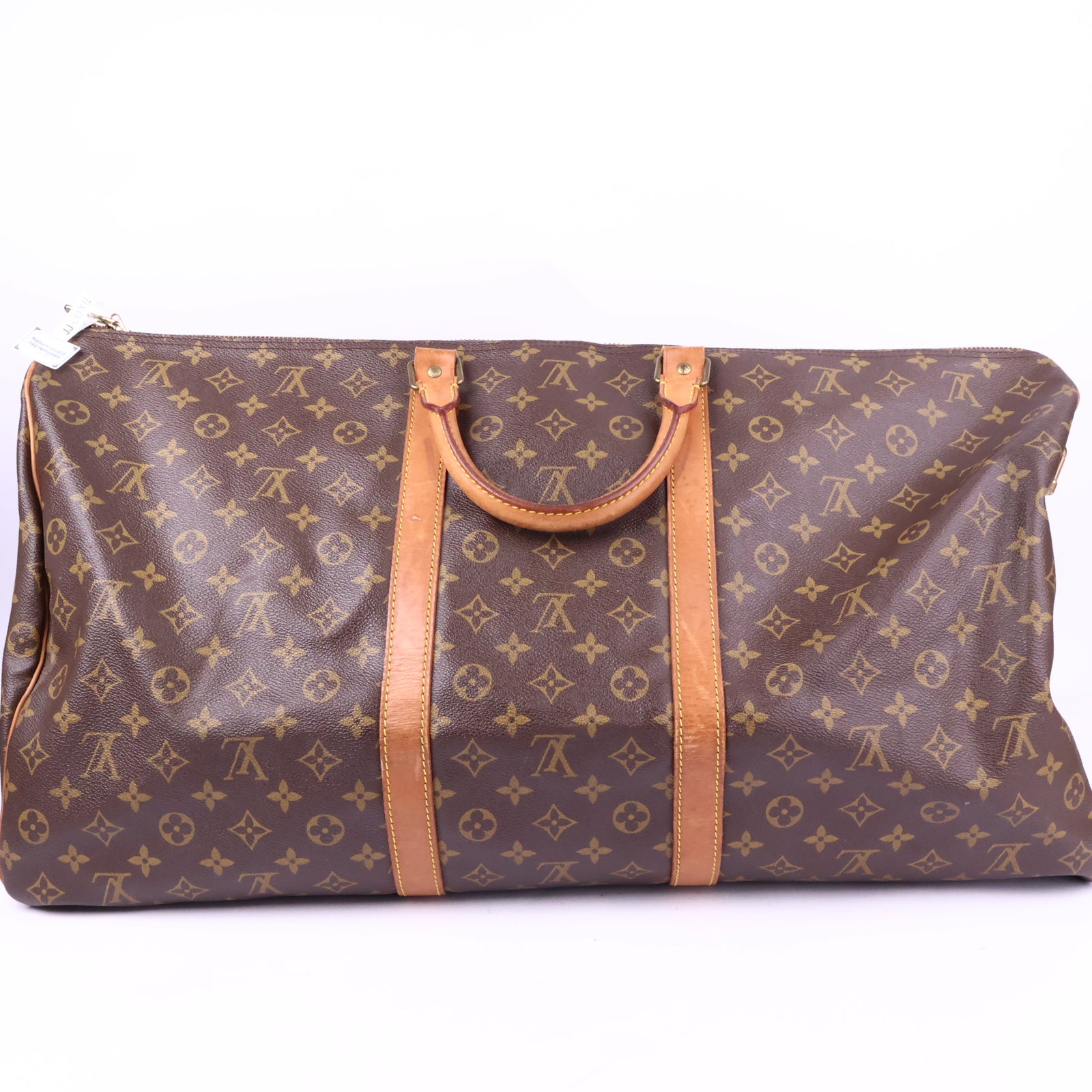 Louis Vuitton Monogram Keepall 60 Top Handle Bag J3183 | Pre-Owned Excellent Brown Monogram Canvas