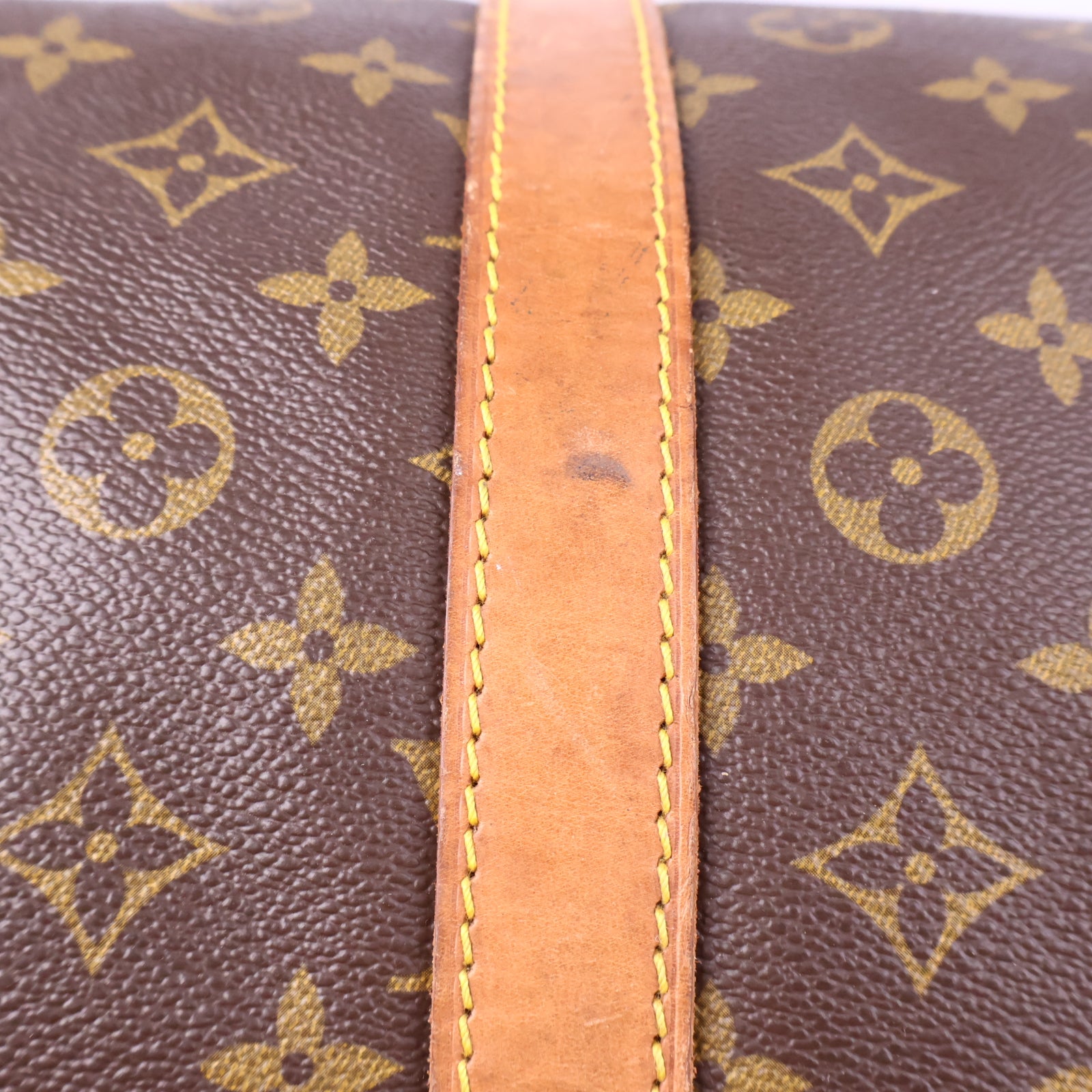 Louis Vuitton Monogram Keepall 60 Top Handle Bag J3183 | Pre-Owned Excellent Brown Monogram Canvas