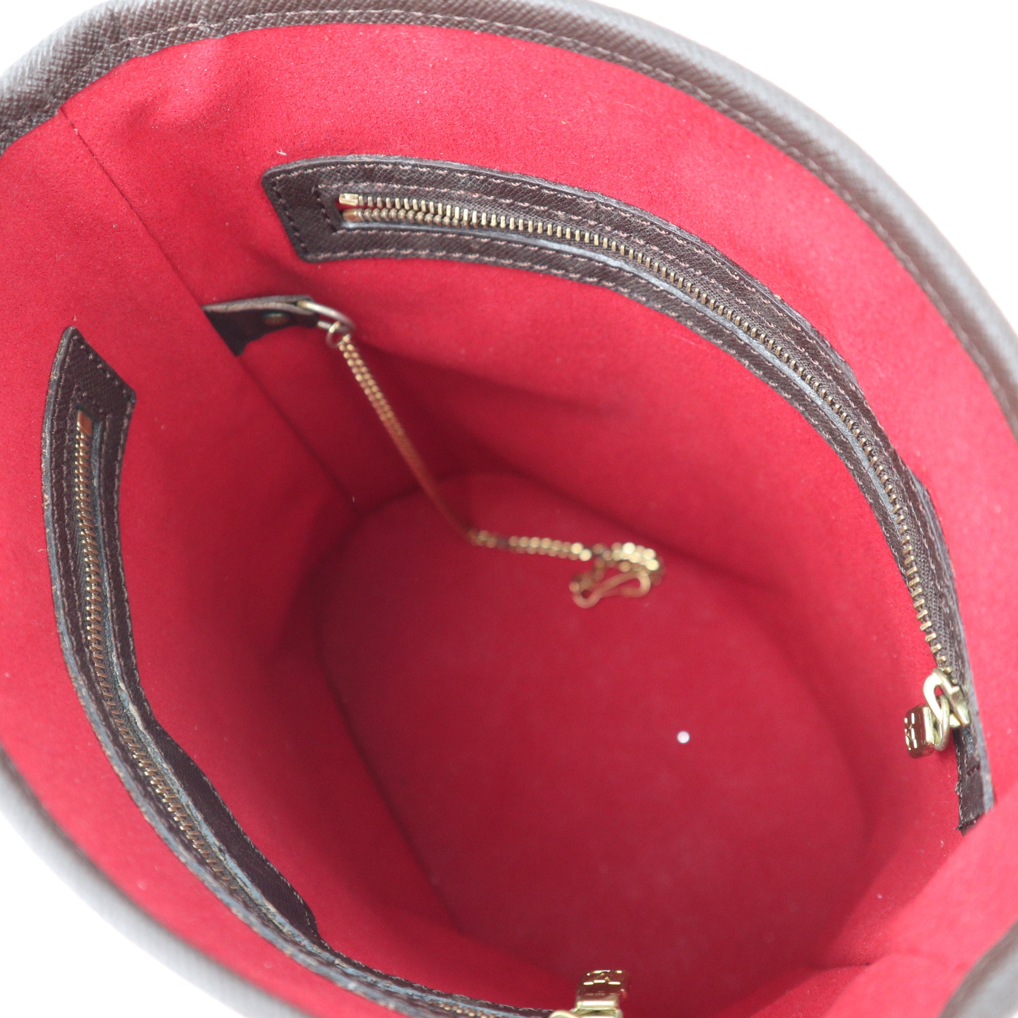 Louis Vuitton Marais Bucket 23 Bucket Bag C1530R | Pre-Owned Excellent Brown Damier Ebene Canvas
