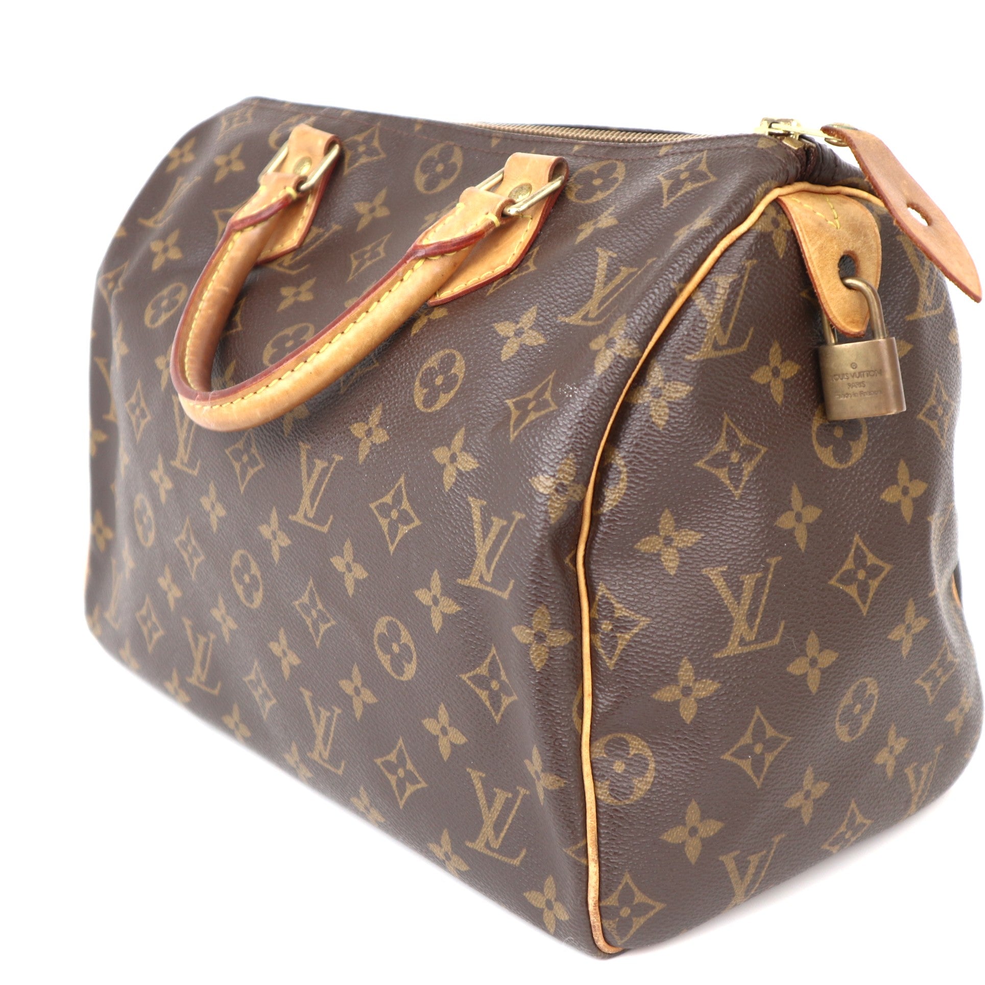 C2030 Louis Vuitton Monogram Speedy 30 Handbag-Pre Owned