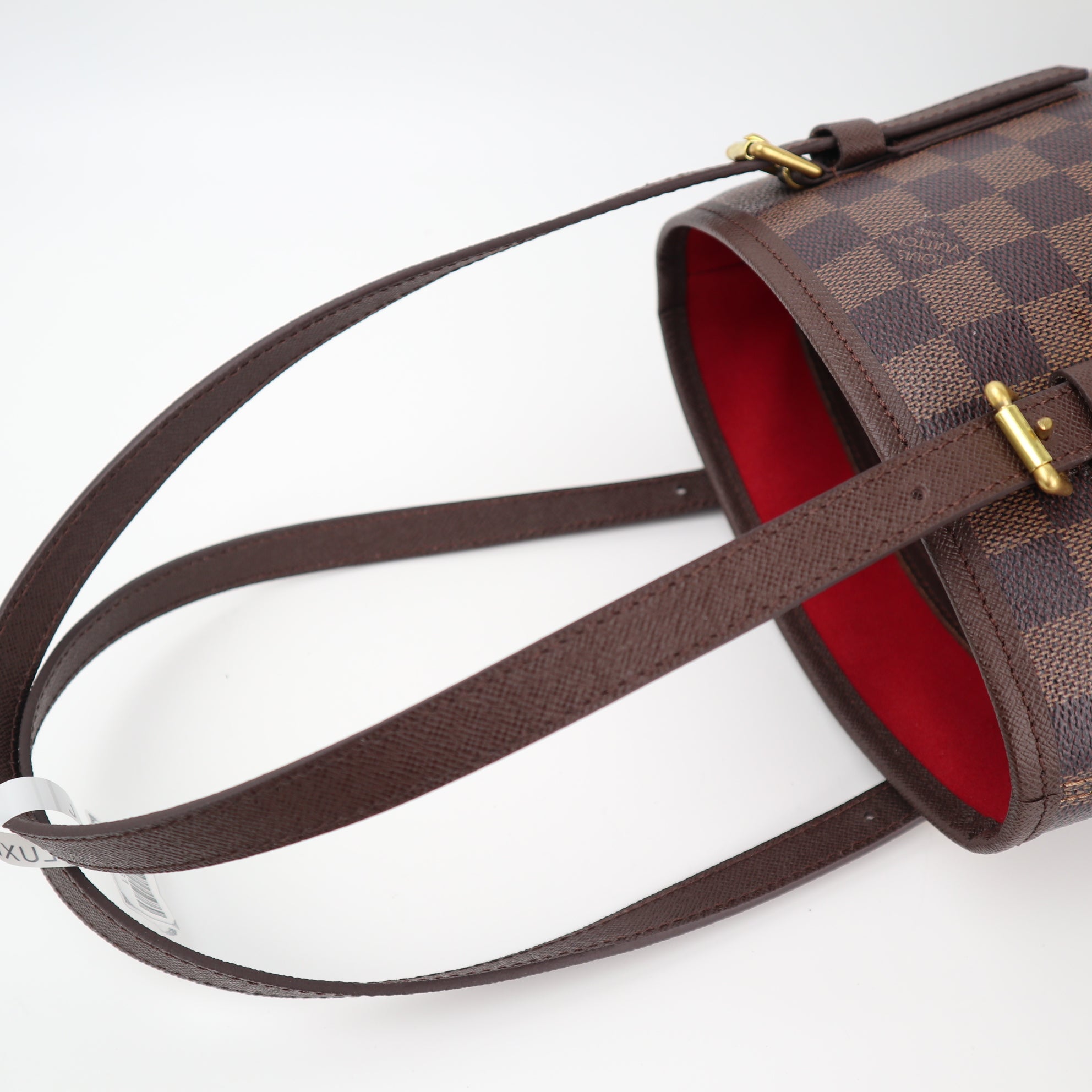 Louis Vuitton Marais Bucket 23 Bucket Bag C1531R | Pre-Owned Excellent Brown Damier Ebene Canvas