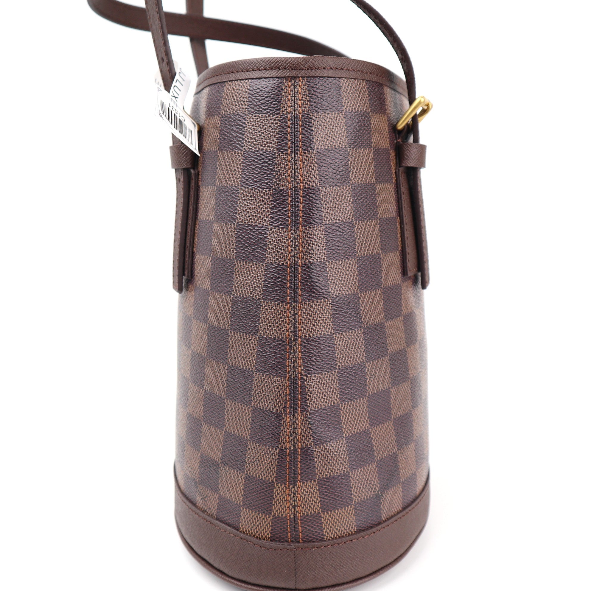 Louis Vuitton Marais Bucket 23 Bucket Bag C1531R | Pre-Owned Excellent Brown Damier Ebene Canvas