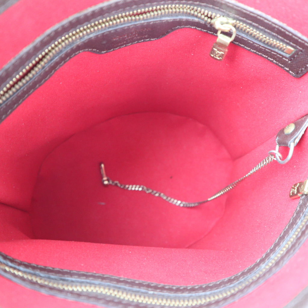 Louis Vuitton Marais Bucket 23 Bucket Bag C1532R | Pre-Owned Excellent Brown Damier Ebene Canvas