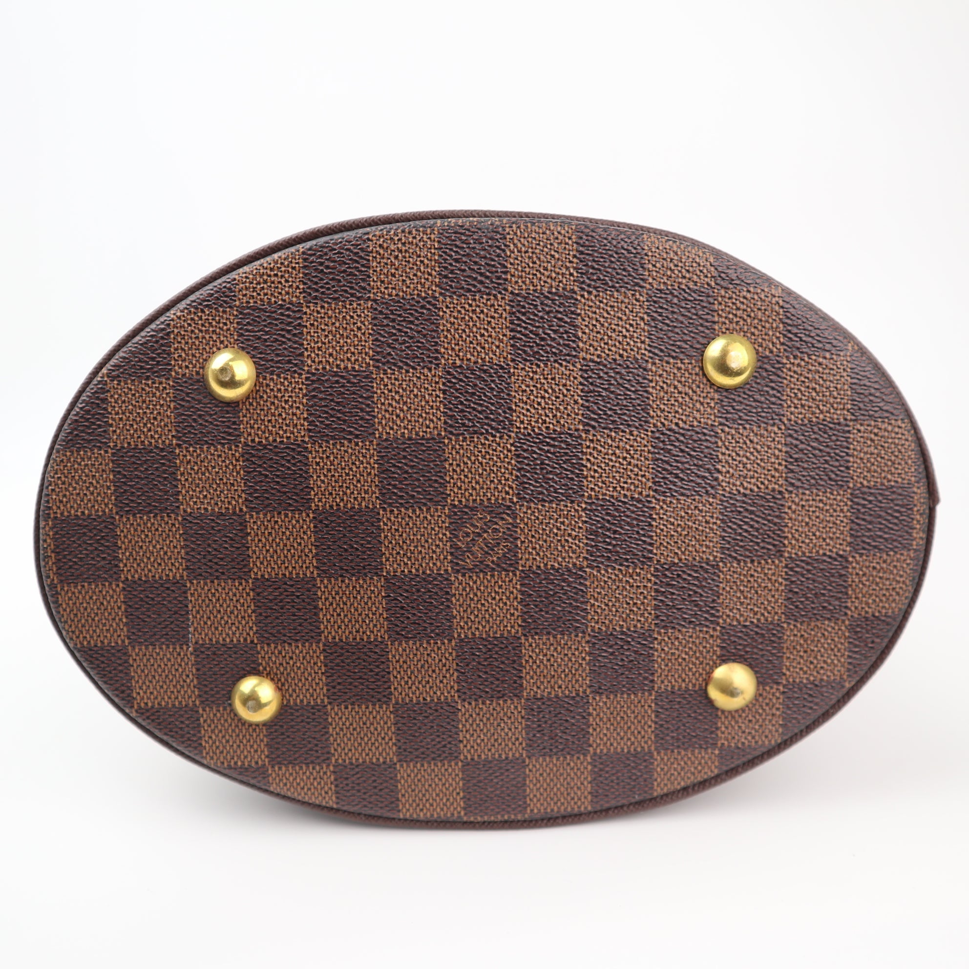 Louis Vuitton Marais Bucket 23 Bucket Bag C1532R | Pre-Owned Excellent Brown Damier Ebene Canvas