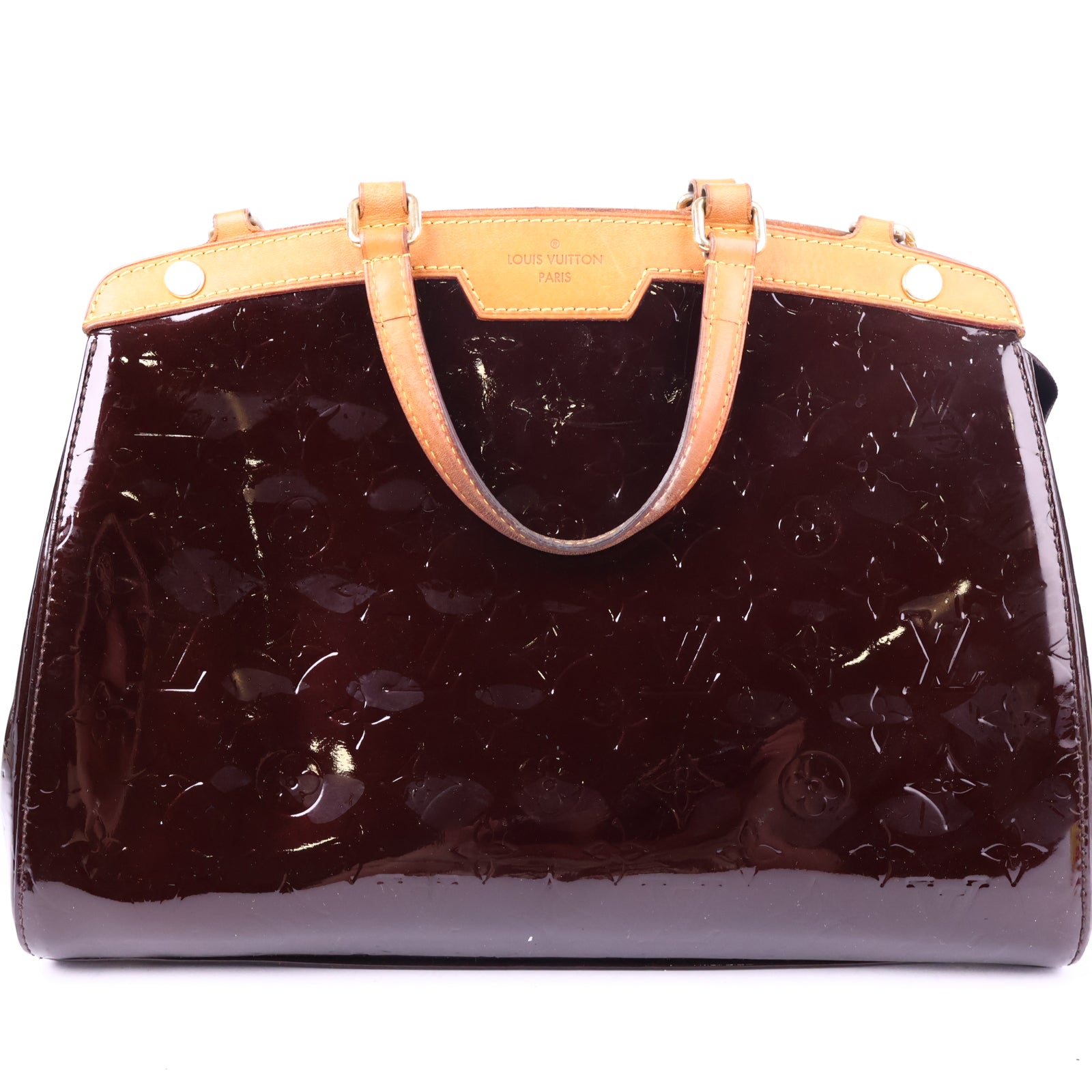 Louis Vuitton Monogram Vernis Brea MM Shoulder Bag J3174 | Pre-Owned Very Good Brown Monogram Canvas