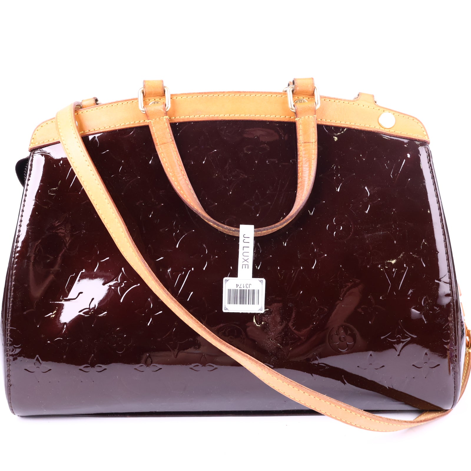 Louis Vuitton Monogram Vernis Brea MM Shoulder Bag J3174 | Pre-Owned Very Good Brown Monogram Canvas