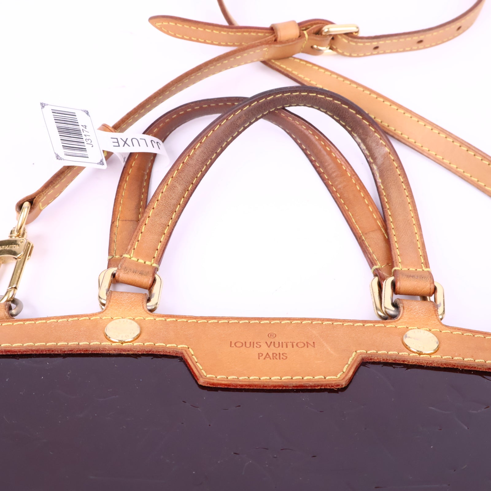 Louis Vuitton Monogram Vernis Brea MM Shoulder Bag J3174 | Pre-Owned Very Good Brown Monogram Canvas