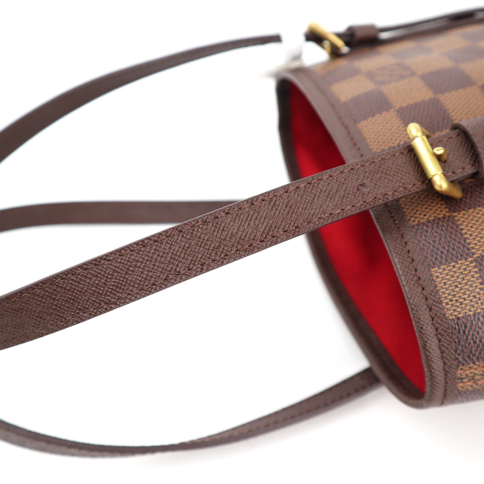 Louis Vuitton Marais Bucket 23 Bucket Bag C1535R | Pre-Owned Excellent Brown Damier Ebene Canvas