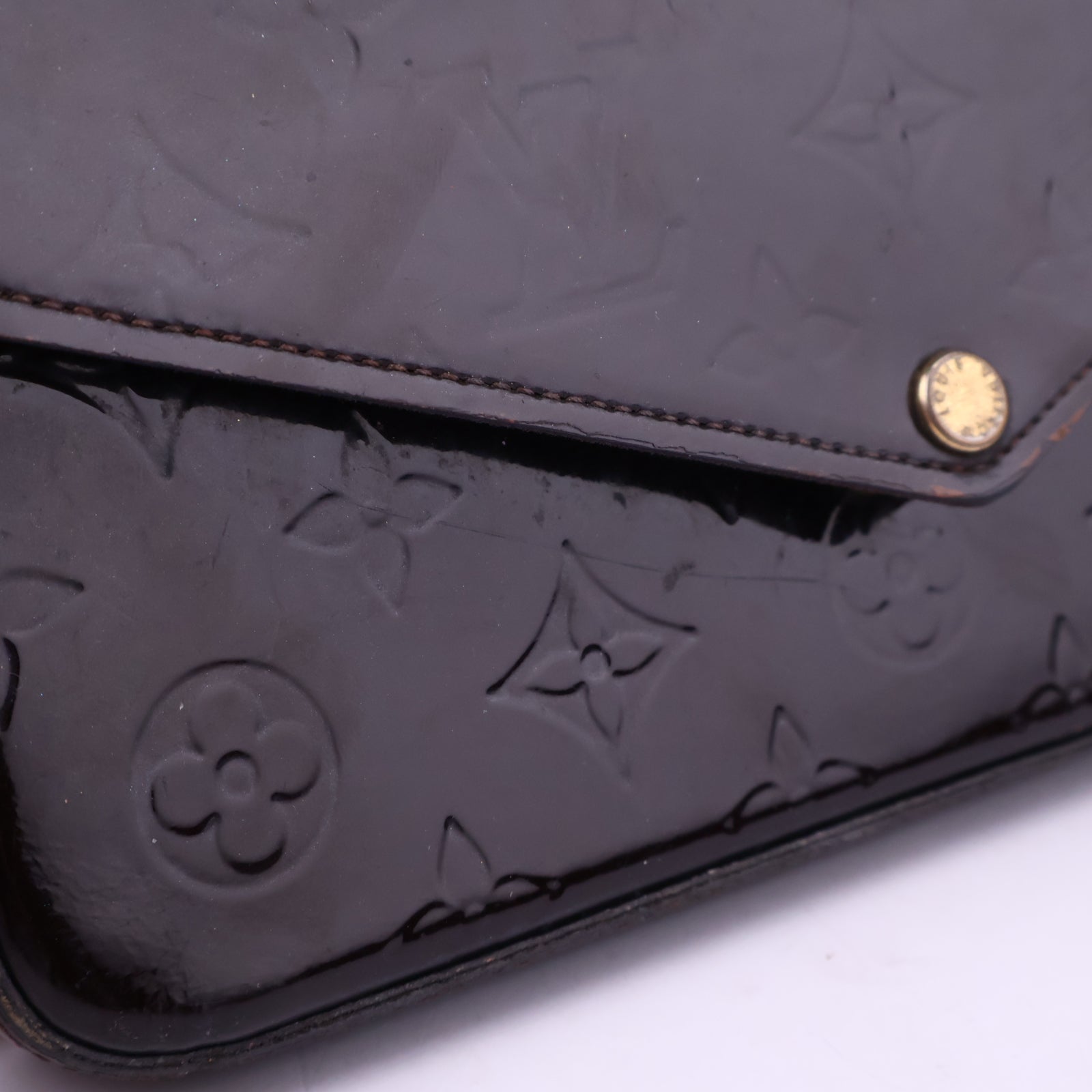 Louis Vuitton Pochette Felicie Vernis Crossbody Bag J3063 | Pre-Owned Excellent Leather, Vernis leather